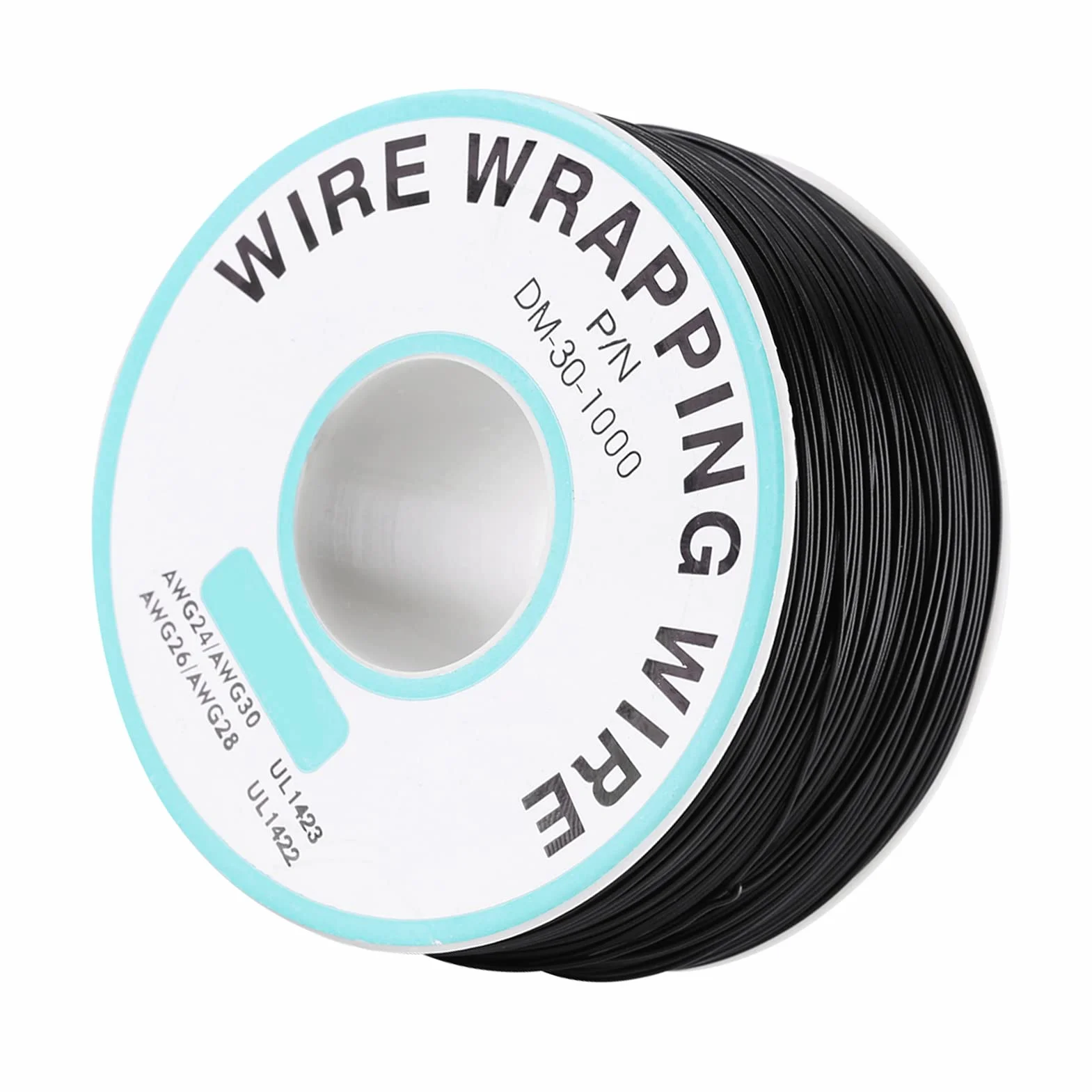 Kabel 0,25 mm drut pojedynczy przewód plażowy 30AWG 250 metrów czarny 7 x 7 x 4 niektóre 28-30awg Kynar Single Wire 0,05 mm 300c