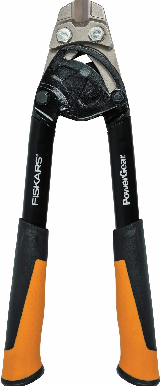 Fiskars Nożyce do cięcia prętów Fiskars, Do 30% większa moc, Długość: 36 cm, Stal/ tworzywo, Czarno-pomarańczowe, PowerGear, 1027213