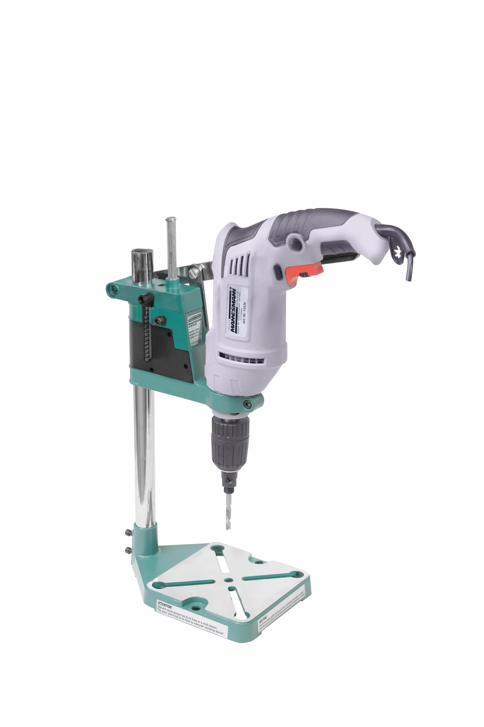 Brüder Mannesmann Stojak wiertarski 420 mm, M 1255-420