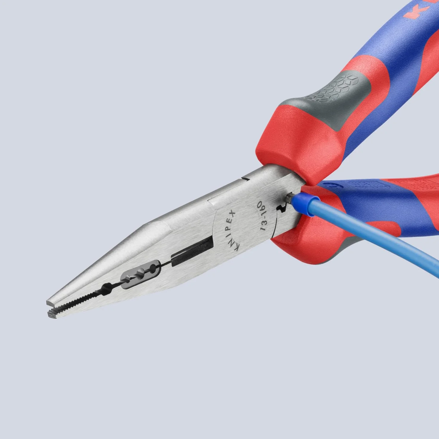 KNIPEX Szczypce wydłużone dla elektryków z rękojeściami Comfort 160 mm, 13 02 160