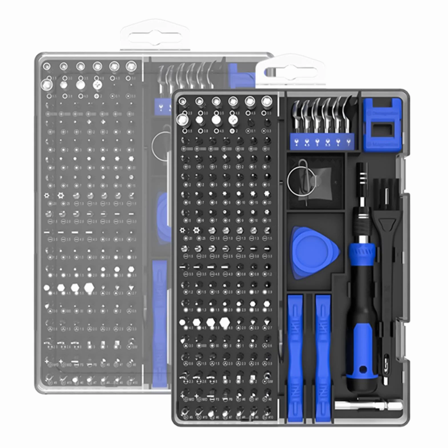 Precyzyjny Zestaw Śrubokrętów Ergonomiczne narzędzie naprawcze 160 w 1 z | Elektroniczny zestaw śrubokrętów do domu, warsztatu przemysłowego, telefonów, laptopów,