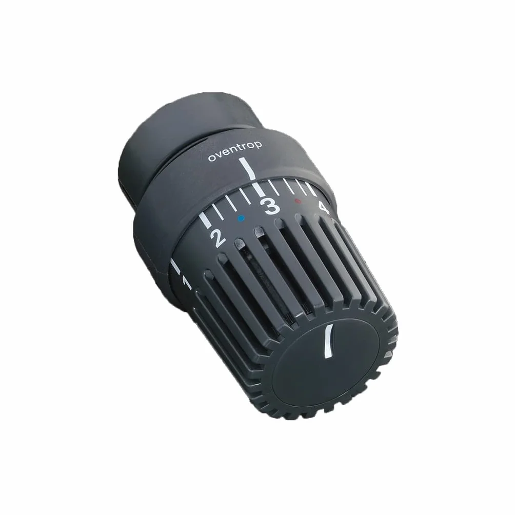 Oventrop Termostat "Uni LH" (M 30 x 1,5) z czujnikiem płynu, kolor: antracytowy, 1011467