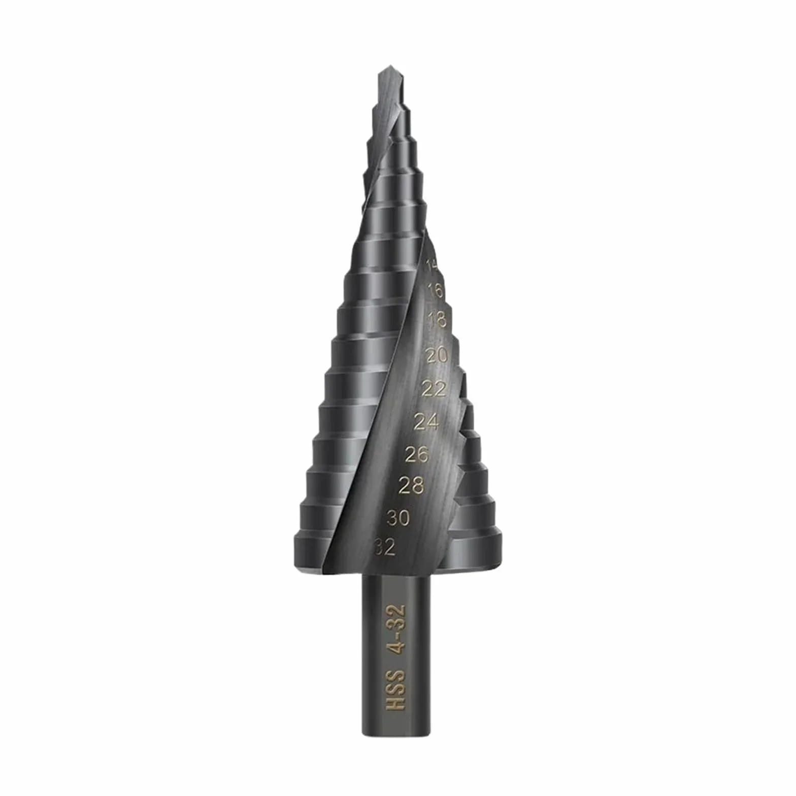 Wiertło stopniowe do metalu 4-12/20/32 mm, 6-30 mm, HSS, zestaw stożków kobaltowych, narzędzie do wiercenia otworów w drewnie/metalu(3pcs Set without bag)