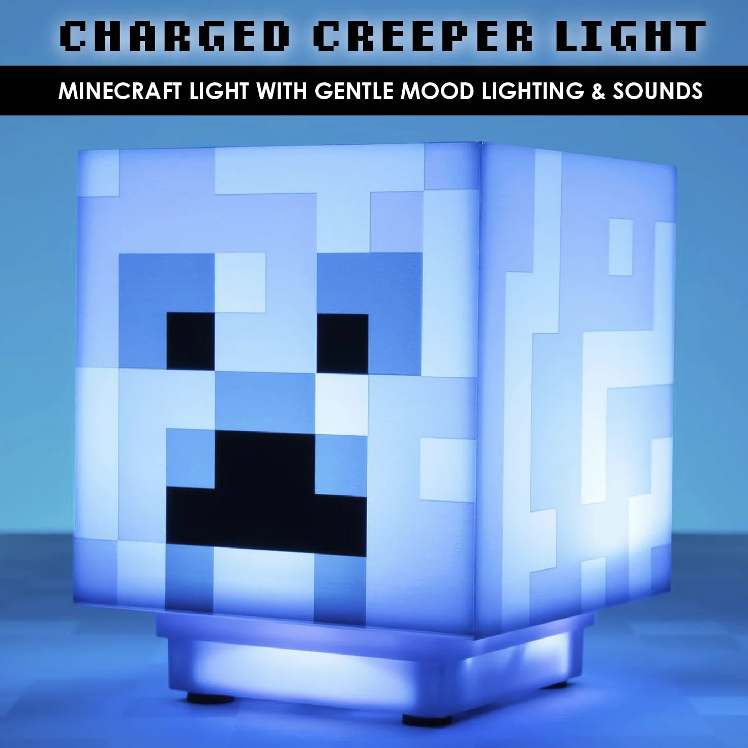 Minecraft Charged Creeper Light z dźwiękami