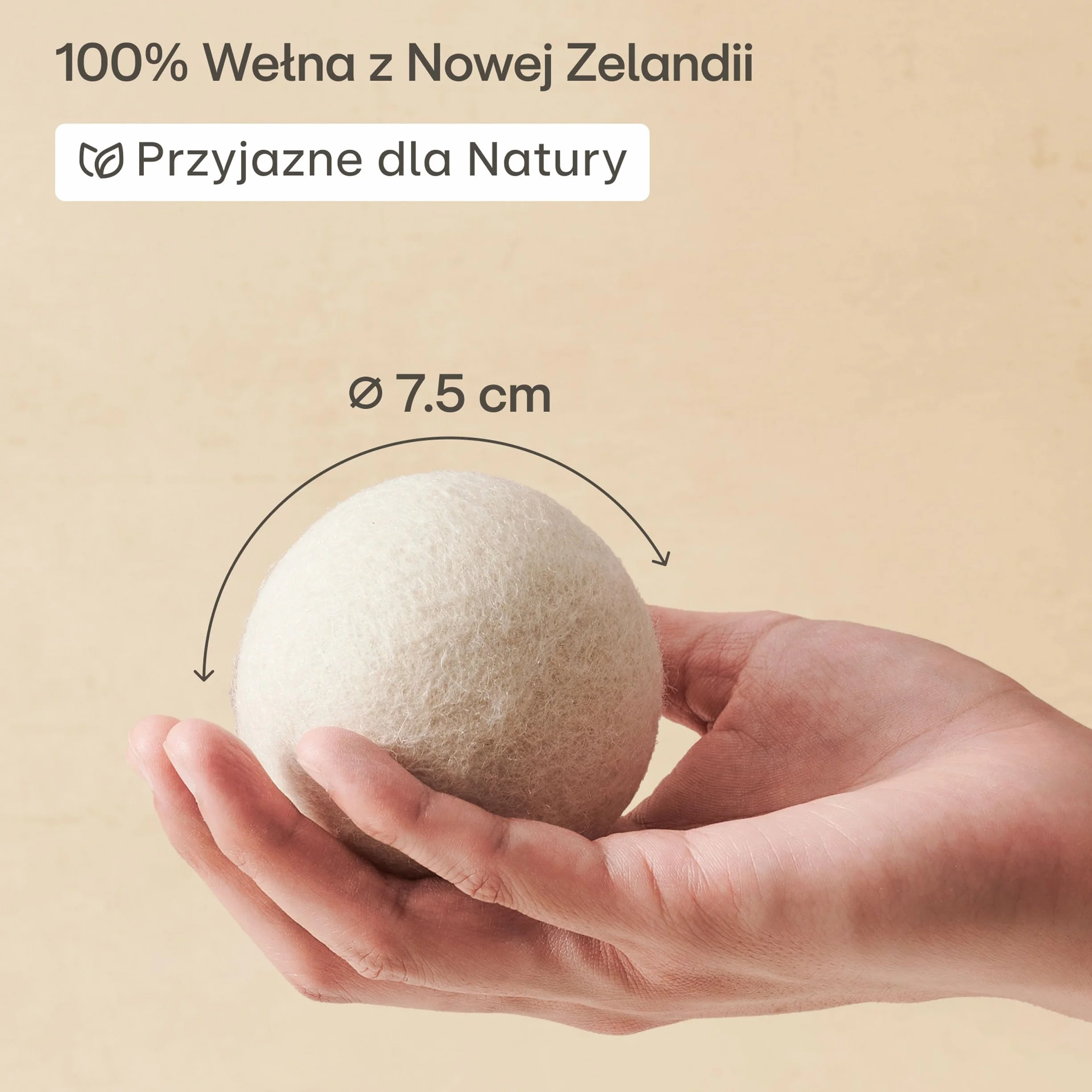 6 Kulki do Suszarki Bębnowej - 100% Organiczna Wełna Owcza - Kulki do Suszenia dla 𝗠𝗶ę𝗸𝗸𝗶𝗲𝗴𝗼 𝗣𝗿𝗮𝗻𝗶𝗮 i Krótkiego Czasu Suszenia- Idealne na Puch