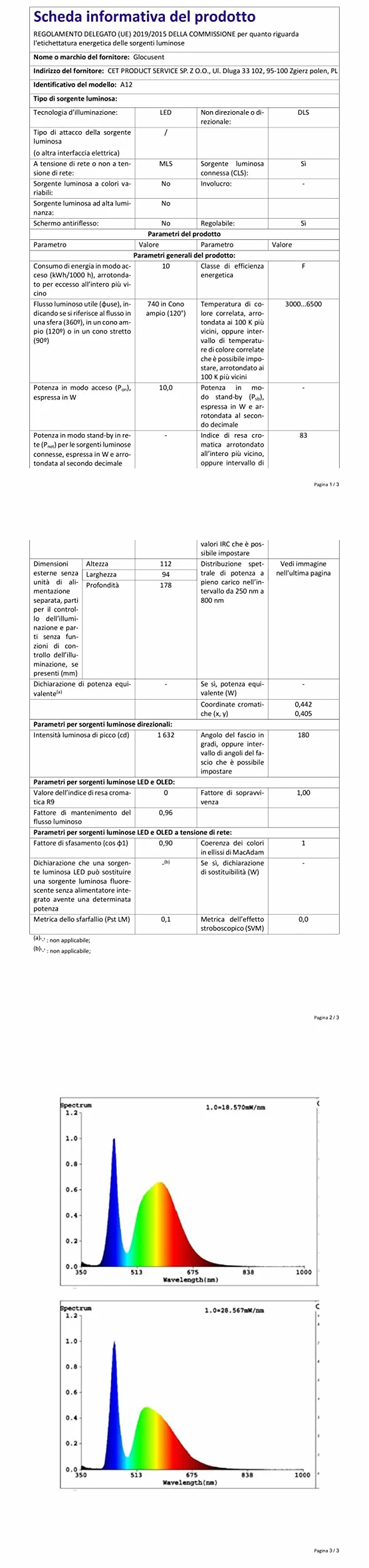 Glocusent Lampka do czytania o mocy 5 W, 36 diod LED, lampka zaciskowa, przyjazna dla oczu lampka do czytania, zacisk, 3 kolory i 5 poziomów jasności, przypinana lampka zaciskowa LED z łabędzią szyją