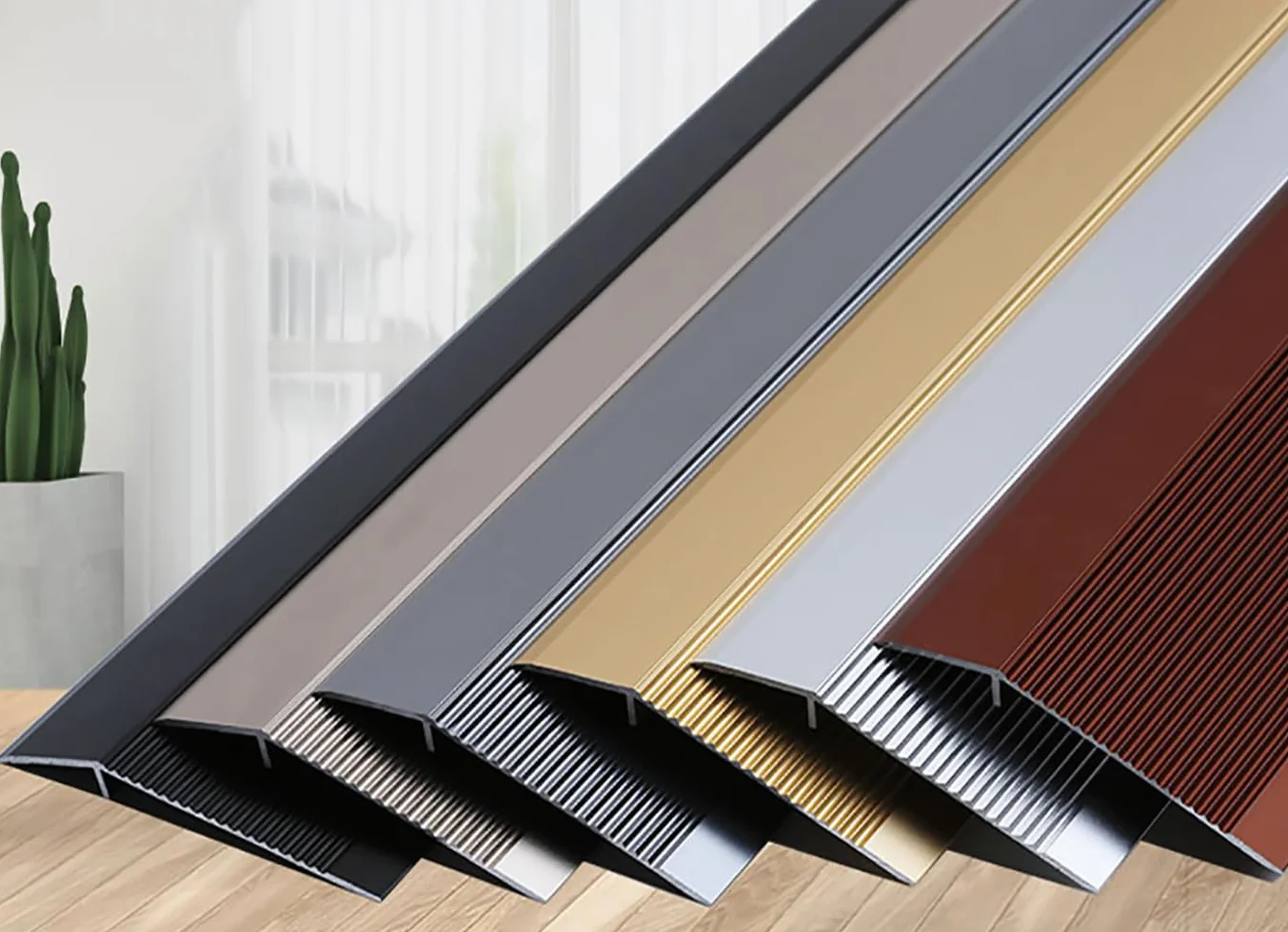 Aluminiowa listwa przejściowa do podłogi rampy, antypoślizgowa rampa dla wózków inwalidzkich, lekkie progi, reduktor podłogi do drzwi, skuterów, bagażu robota zamiatającego