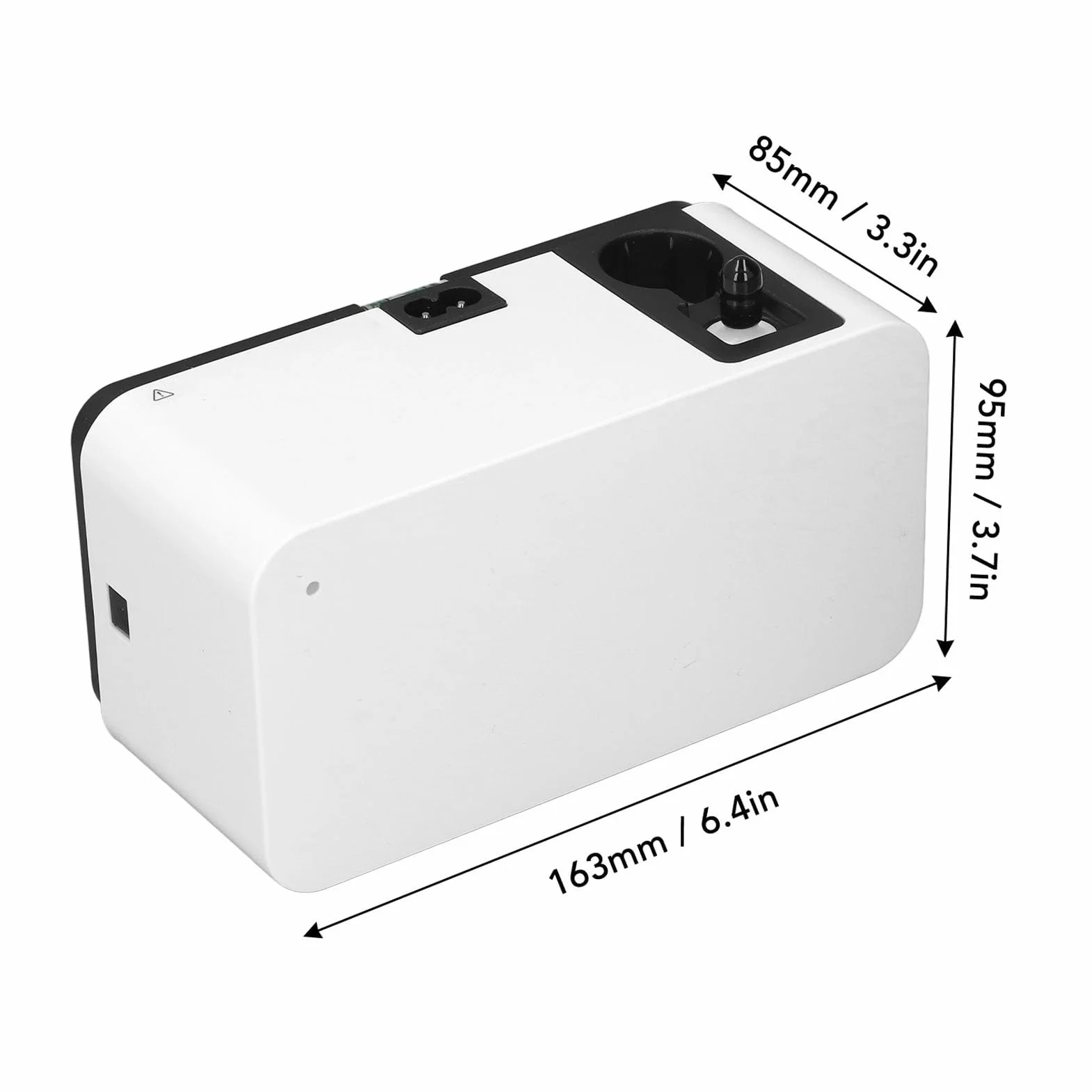 Ejoyous Pompa Kondensatu, Automatyczna Pompa Spustowa z Silnikiem Prądu Stałego 24 L na godzinę Podnoszenie na wysokość 39,4 Stopy Zbiornik 200 Ml, 19 DB, montaż ścienny do Klimatyzatorów o Mocy do