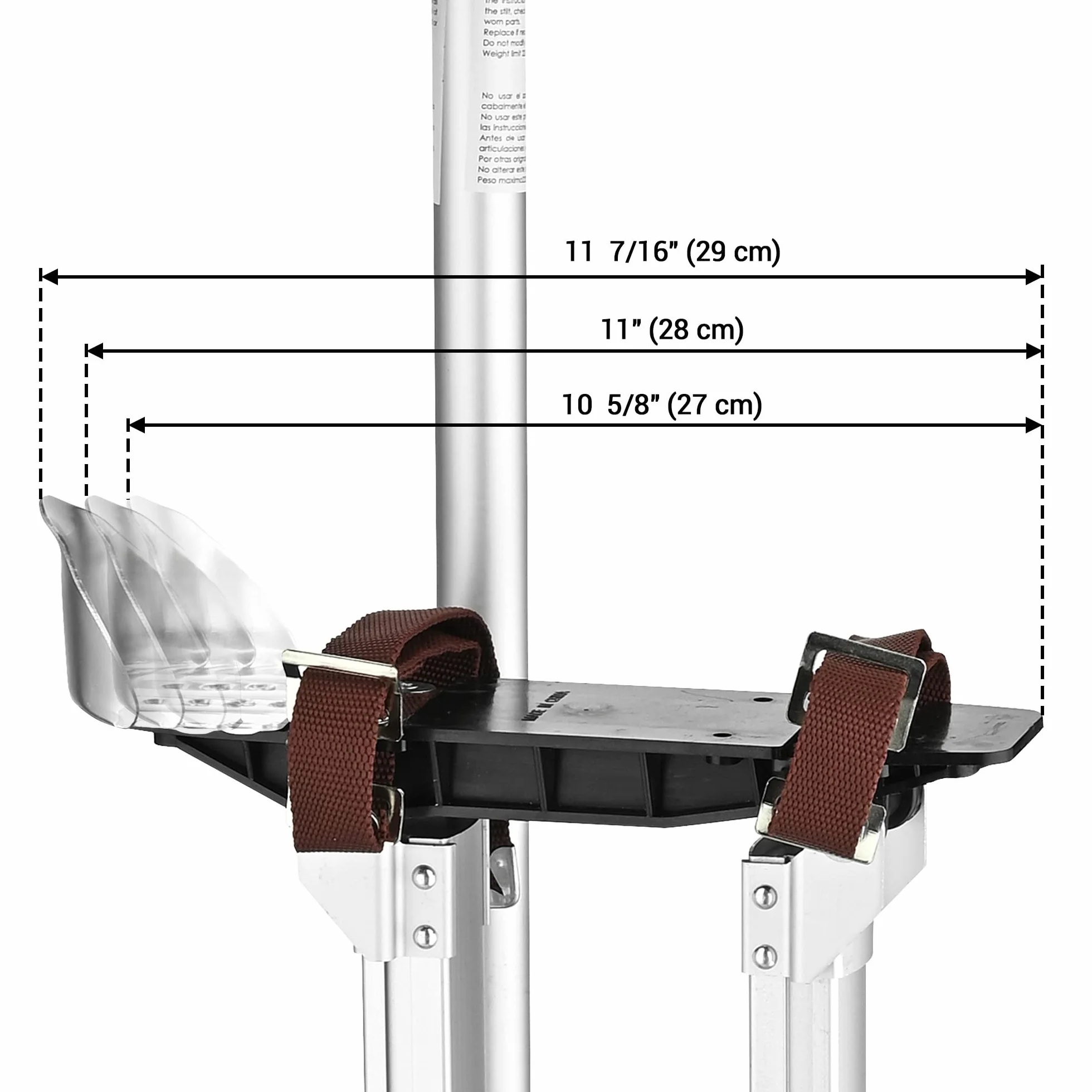 Szczudła do płyt gipsowo-kartonowych, regulowane, 50" - 64" aluminiowe podnośniki, narzędzie do płyt gipsowo-kartonowych, taśm malarskich, czyszczenia, instalacji elektrycznych, sufitów podwieszanyc