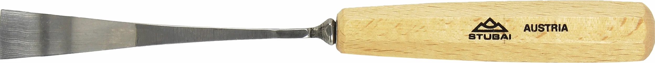 Stubai 552420 Dłuto do rzeźbienia w drewnie typu 24, szary/beżowy, 20 mm