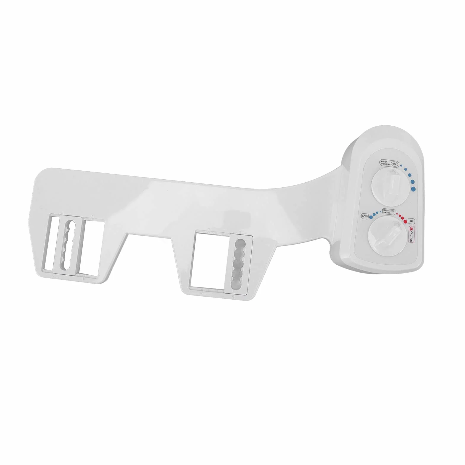 Hyuduo Nasadka do Bidetu Toaletowego Nieelektryczny, Samoczyszczący Bidet, Ruchoma Dysza z Podwójnym Pokrętłem do Domowej łazienki, Higieniczna Myjnia dla Dzieci, Dorosłych i Osób Starszych