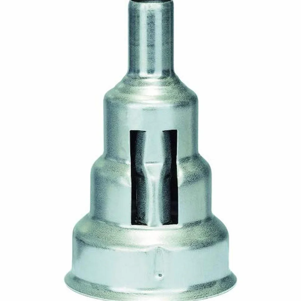 Bosch Professional: opalarka GHG 23-66 (2 300 W, zakres temperatur 50 – 650°C, wyświetlacz, 2 dysze, walizka narzędziowa) & Bosch 1x Dysza redukcyjna (9 mm, Osprzęt do Opalarek)