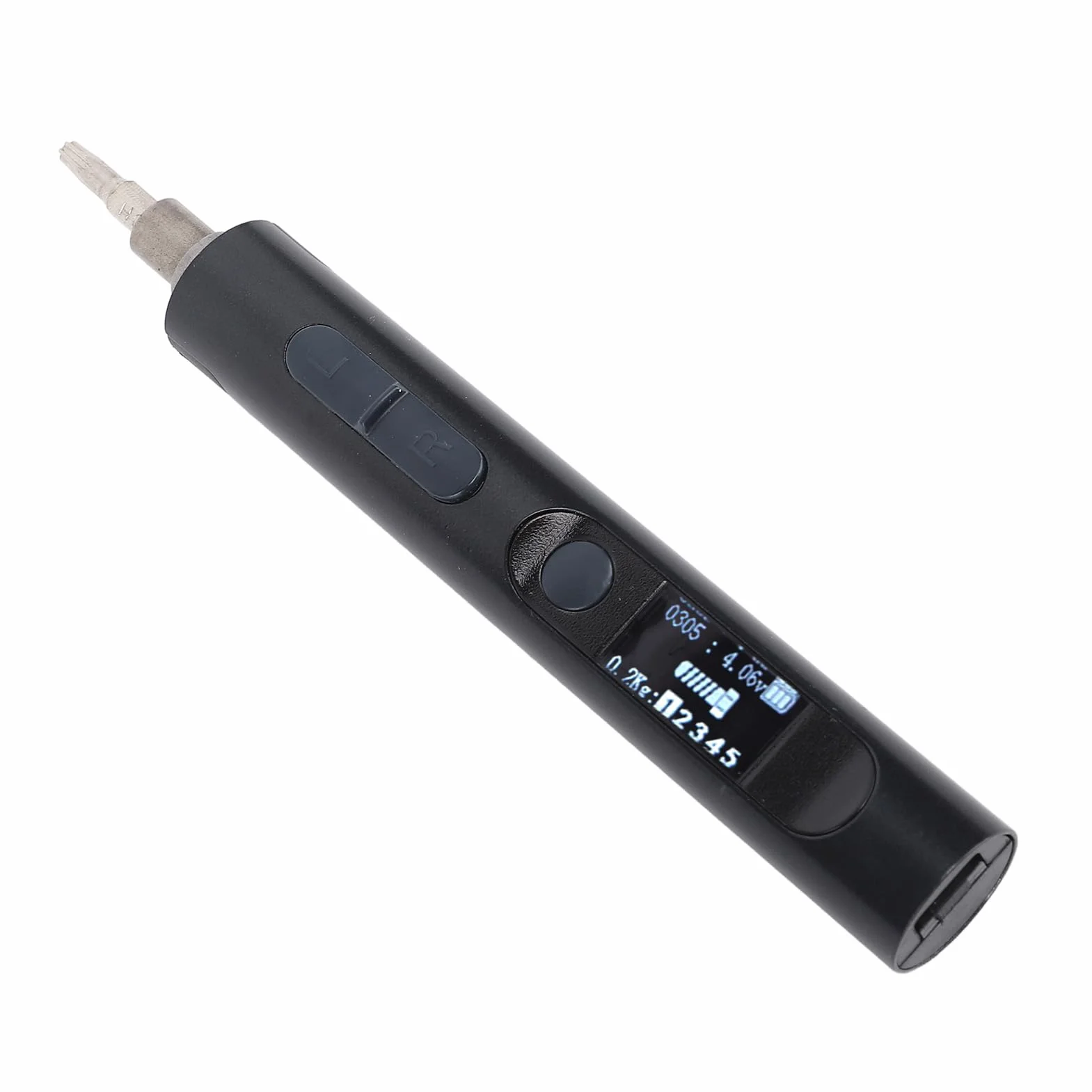 Elektryczny Mini Śrubokręt 32 w 1, Światło 3 Tryby, Metalowy do Naprawy Telefonu
