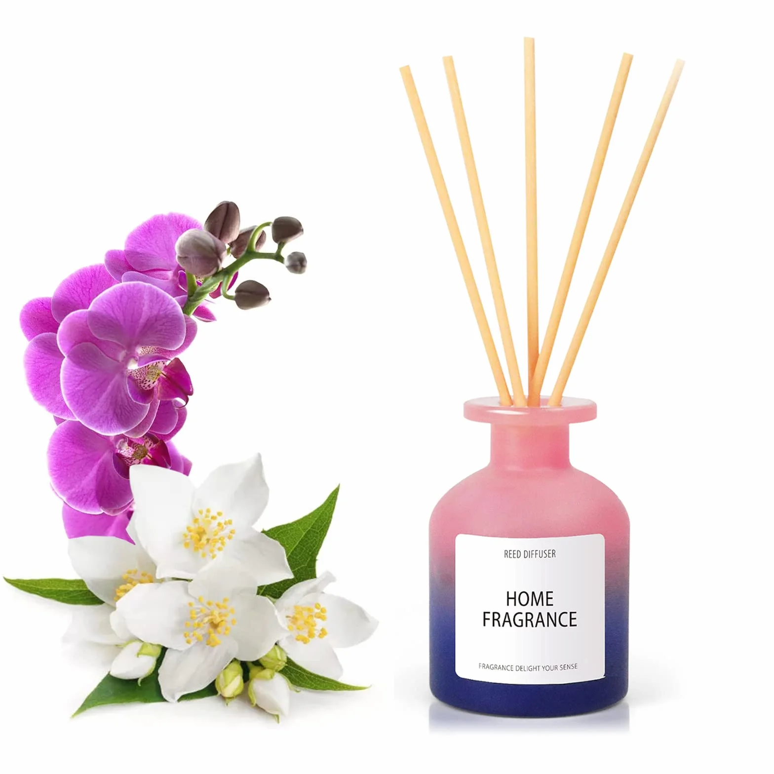 SCENTORINI Dyfuzor pokojowy 100 ml z patyczkami, odświeżacz powietrza zapachowy letniej nocy