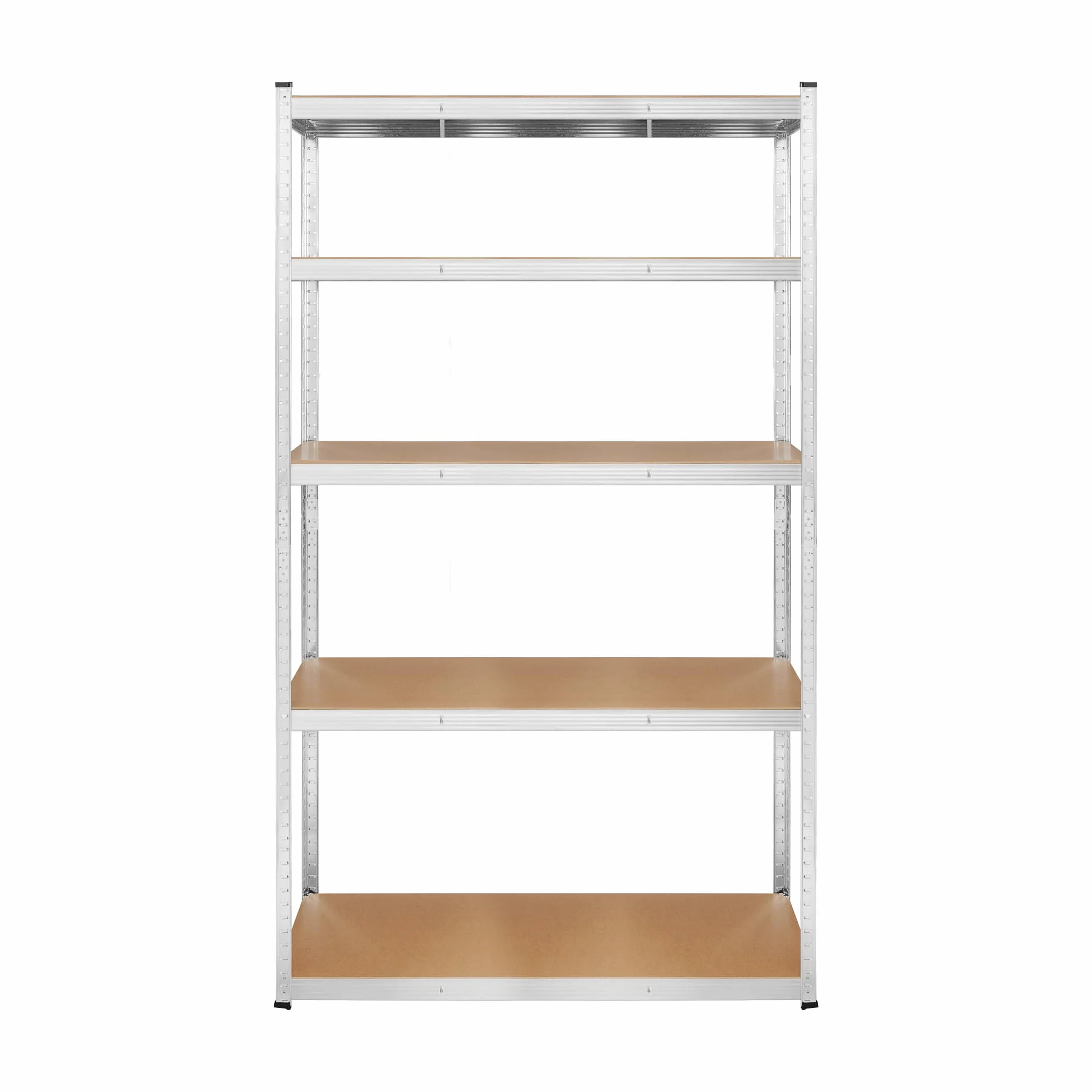 Rebel Electro Regał Metalowy Magazynowy 205x120x45 Srebrny RB-1252