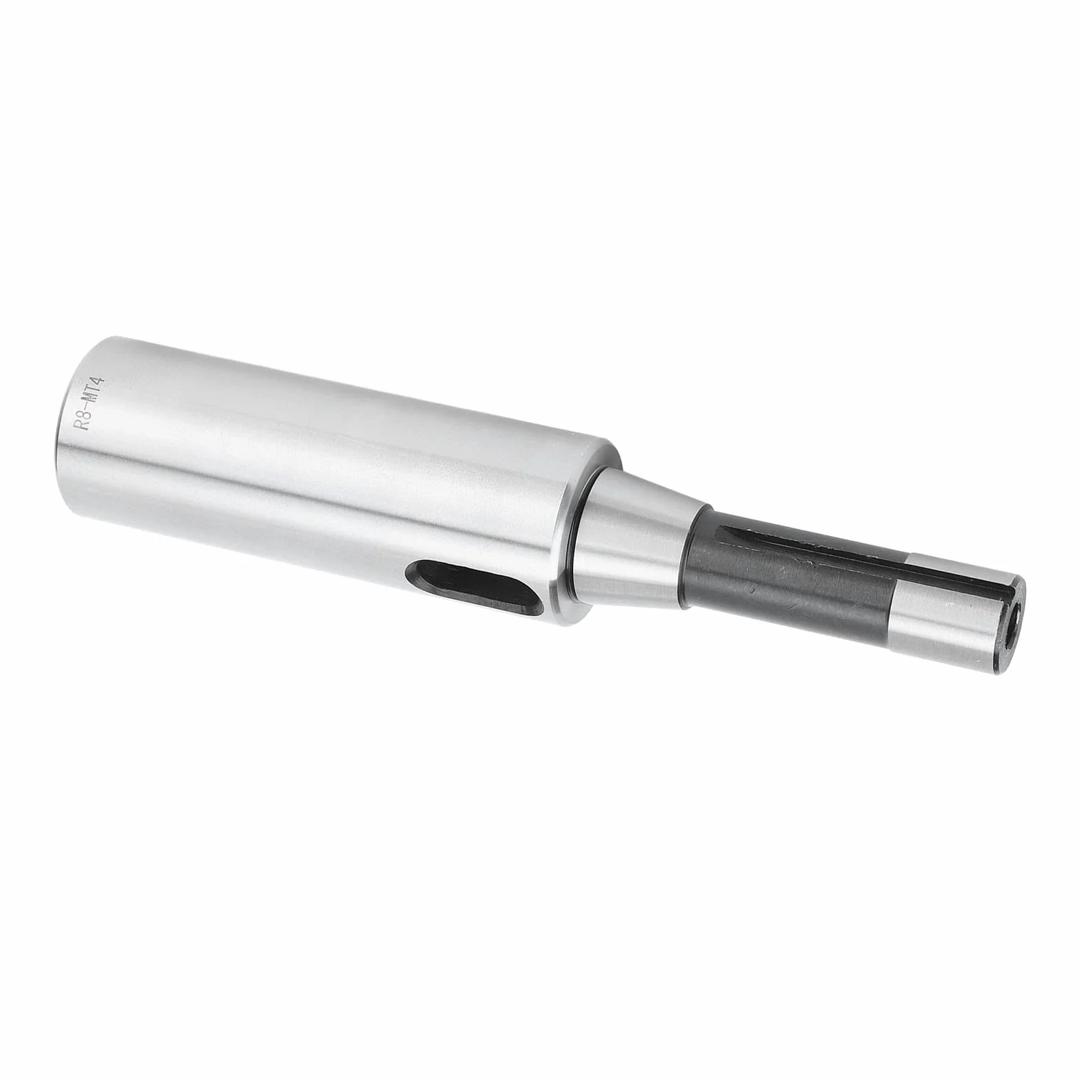 Adapter stożkowy R8 MT4 Stal stopowa R8 Wrzeciono do trzpienia MT4 Adapter stożkowy Morse'a Płaski wygląd do frezarek Narzędzia tokarskie