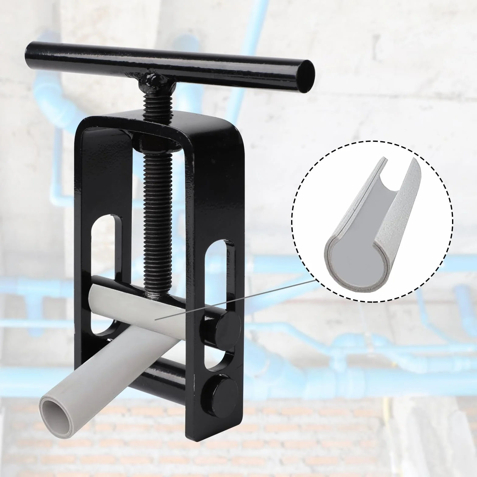 Narzędzie zaciskowe szczypce do rur 0-32 mm stal węglowa do PE/PP/PPR/PVC