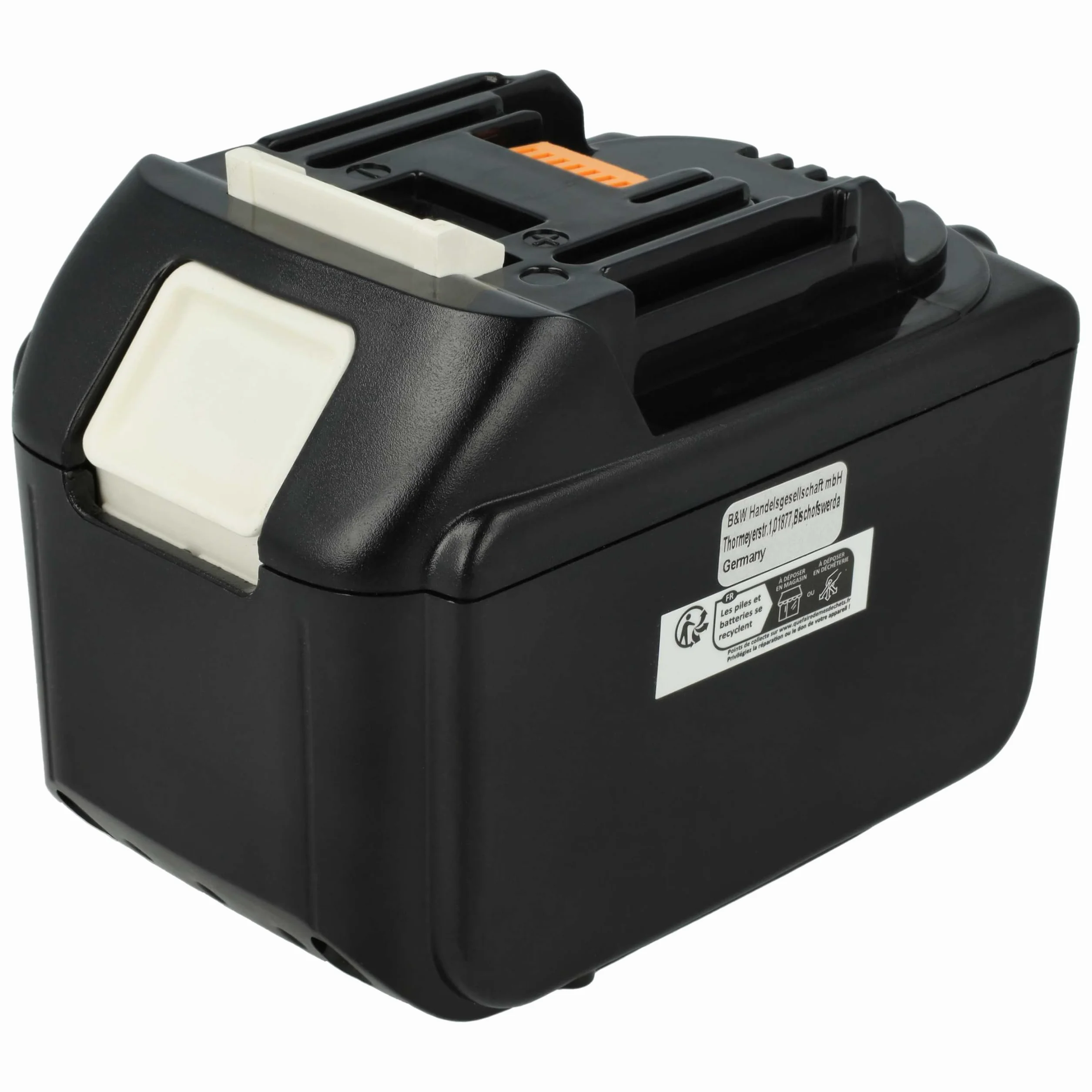 vhbw Akumulator kompatybilny z elektronarzędziami Makita BDF452SHE, BDF452Z, BDF453SHE (9000 mAh, litowo-jonowy, 18 V, 5 ogniw)