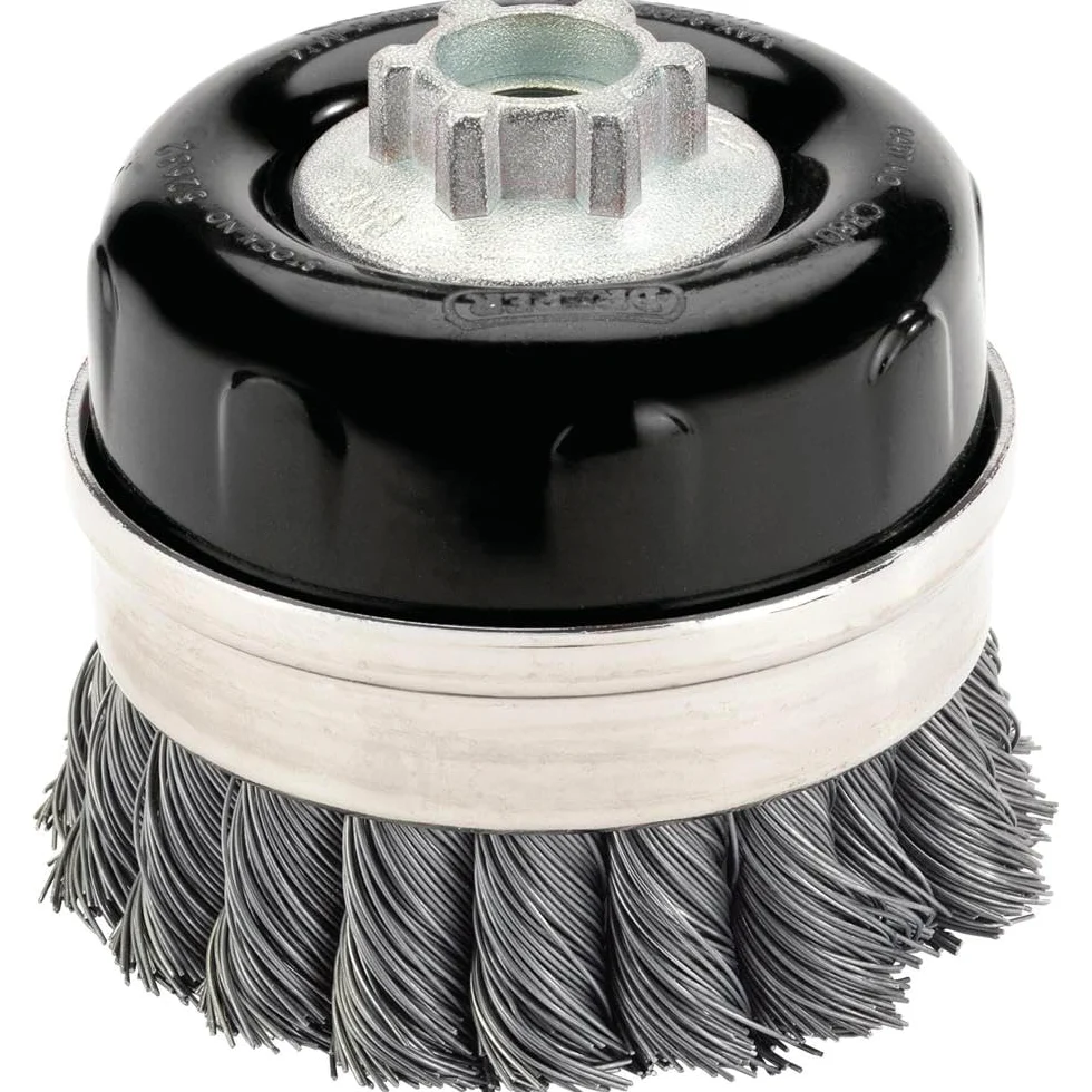 Draper 52632 Expert Twist węzeł druciany pędzel do kubka, 80 mm x M14