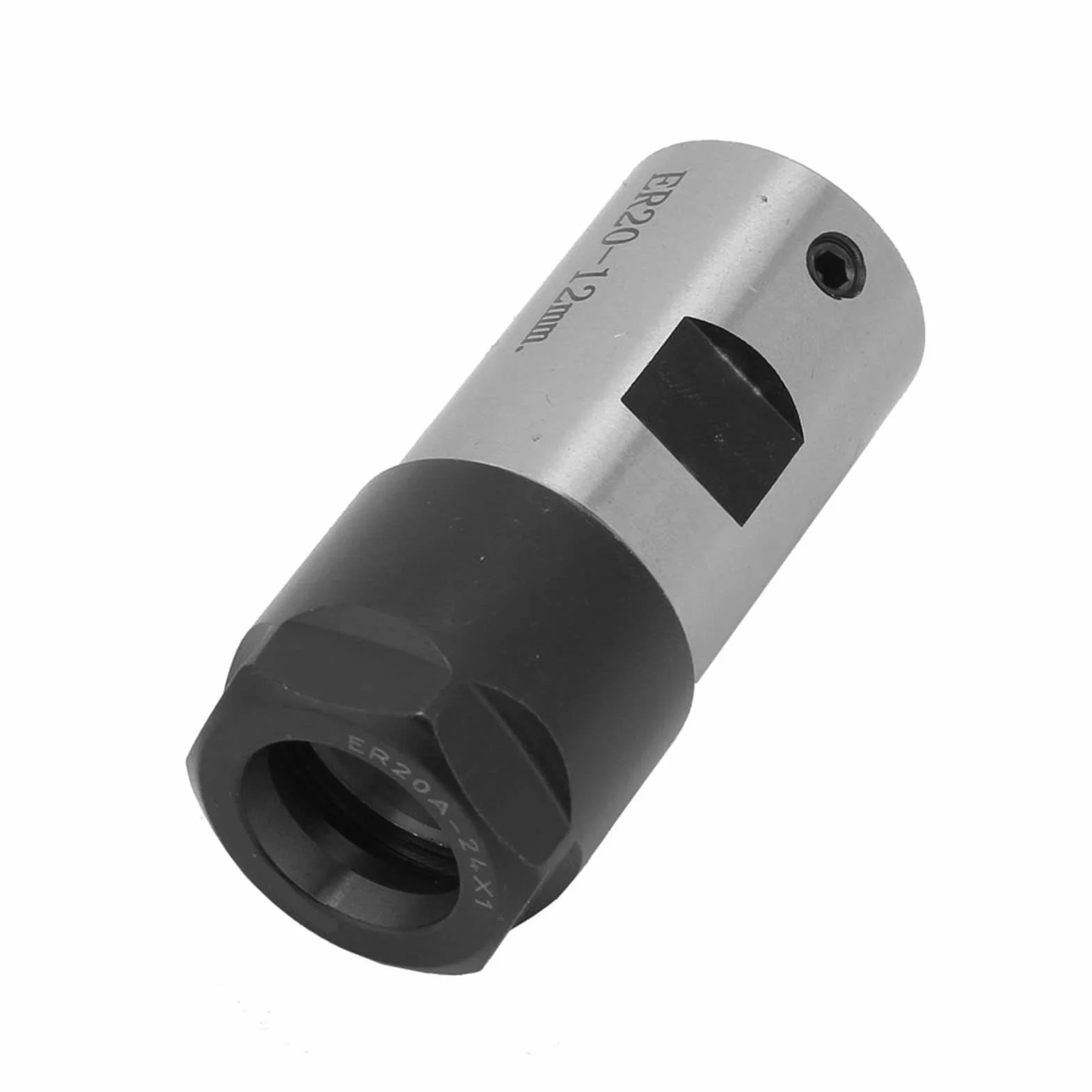 Spannzangenblock C25-ER20-45L Rundspannzangenhalter 6mm / 8mm / 10mm / 12mm / 16mm für CNC-Drehspindelmotor-Klemmstange(12mm)