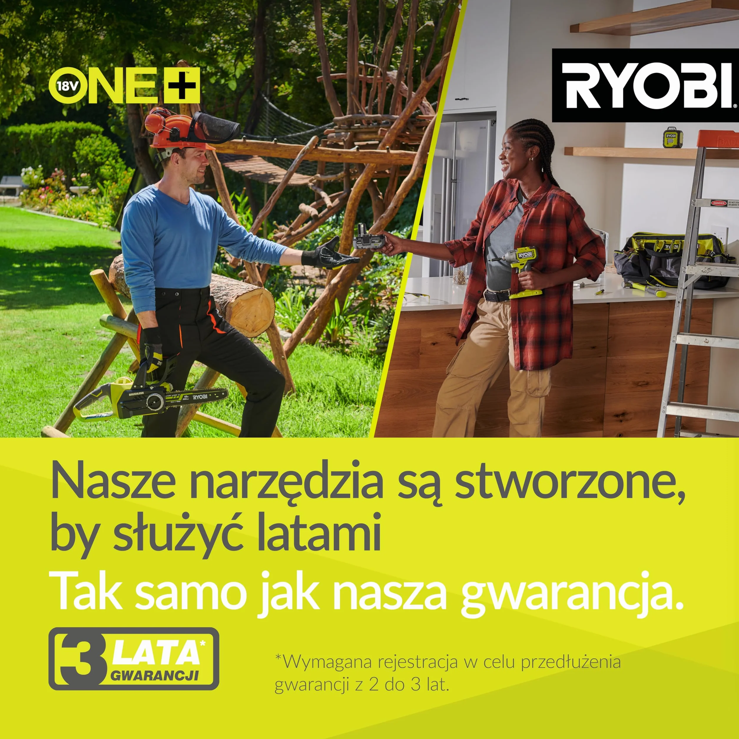 Ryobi Pilarka tarczowa 18V, R18CSP-0, średnica tarczy 150 mm, regulacja kąta 0-56 stopni, głębokość cięcia 45 mm przy 90 stopniach oraz 32 mm przy 45 stopniach, wersja bez akumulatora i ładowarki