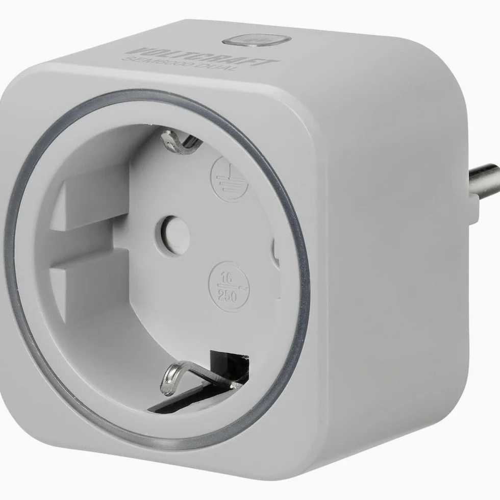 VOLTCRAFT SEM6000 DUAL licznik kosztów energii interfejs Bluetooth, eksport danych, funkcja rejestratora darowizn