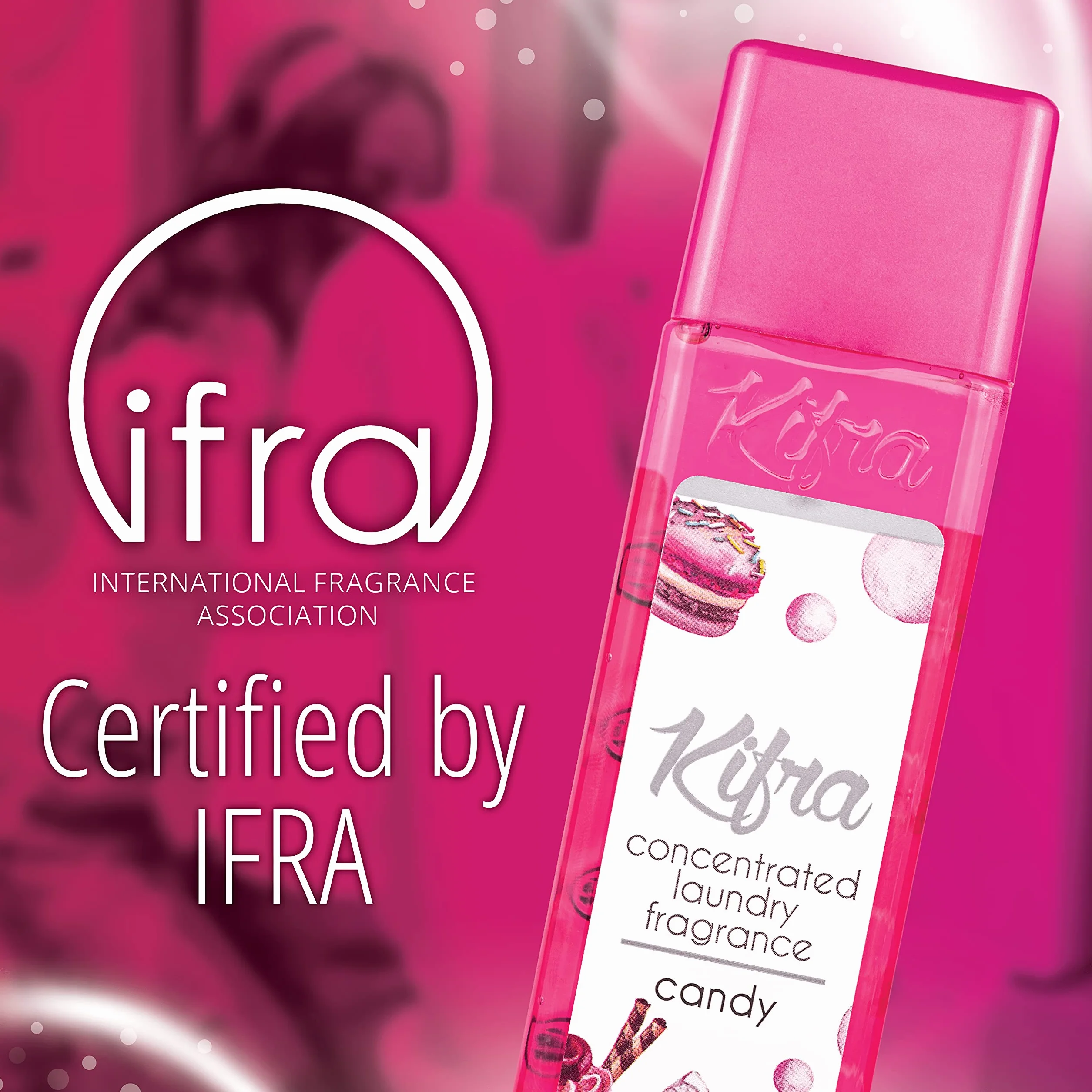 KIFRA CANDY Skoncentrowany zapach do prania 200ml na 80 cykli prania