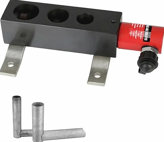 Wysokowydajna hydrauliczna wycinarka do rur pneumatycznych – narzędzie do cięcia rur stalowych 90° do dokładnego nacinania, idealne do obróbki metali i produkcji