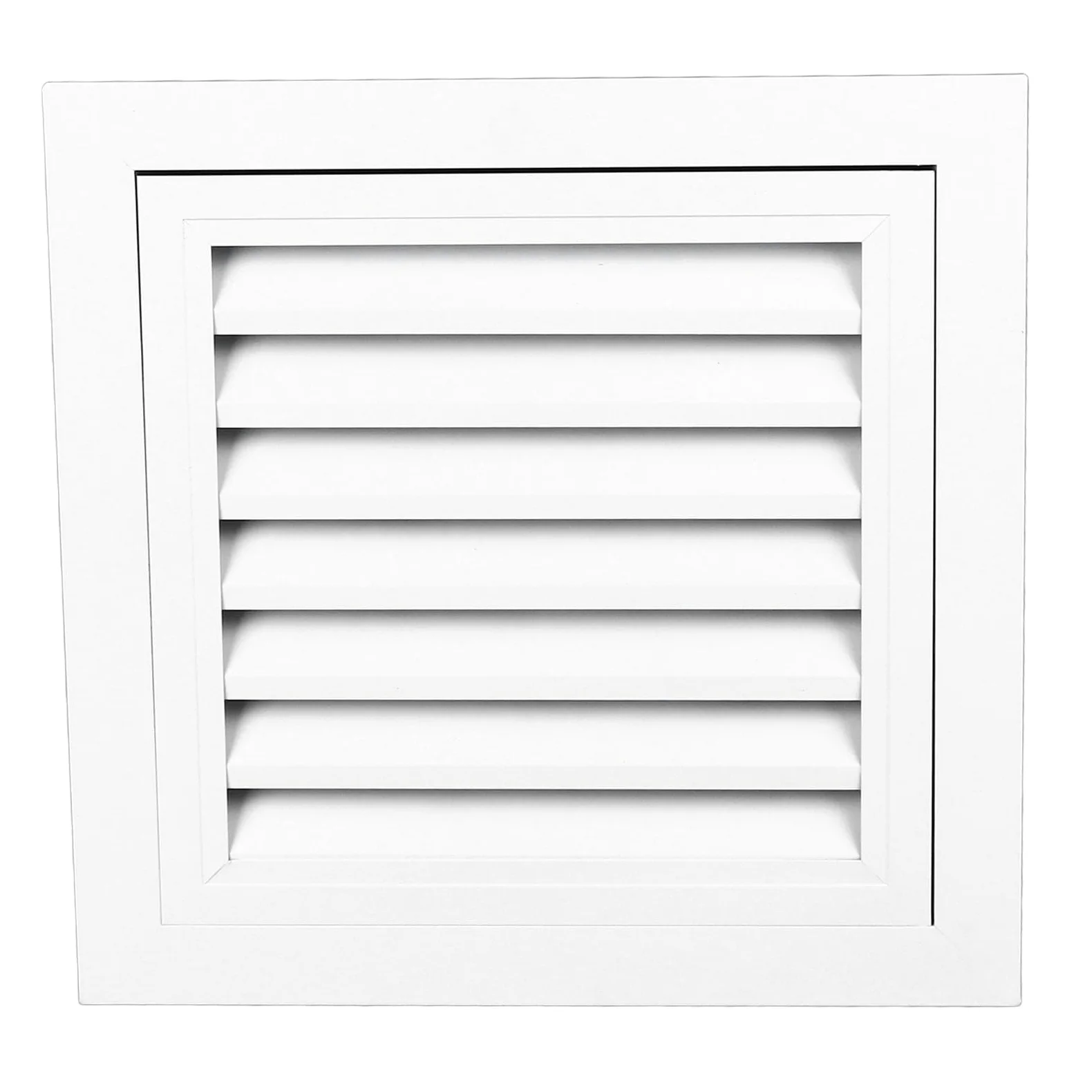 Gable Vent Aluminium Alloy Wall Air Vent Cover 35x35 cm Wymiary zewnętrzne 29,5x29,5 cm Wymiary wewnętrzne z ekranem do hoteli biur centrów handlowych centrów handlowych