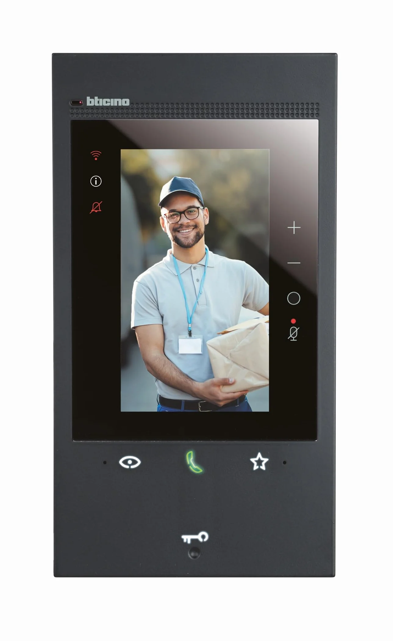Bticino 344884 C300EOSBlack zestaw głośnomówiący WiFi monitor
