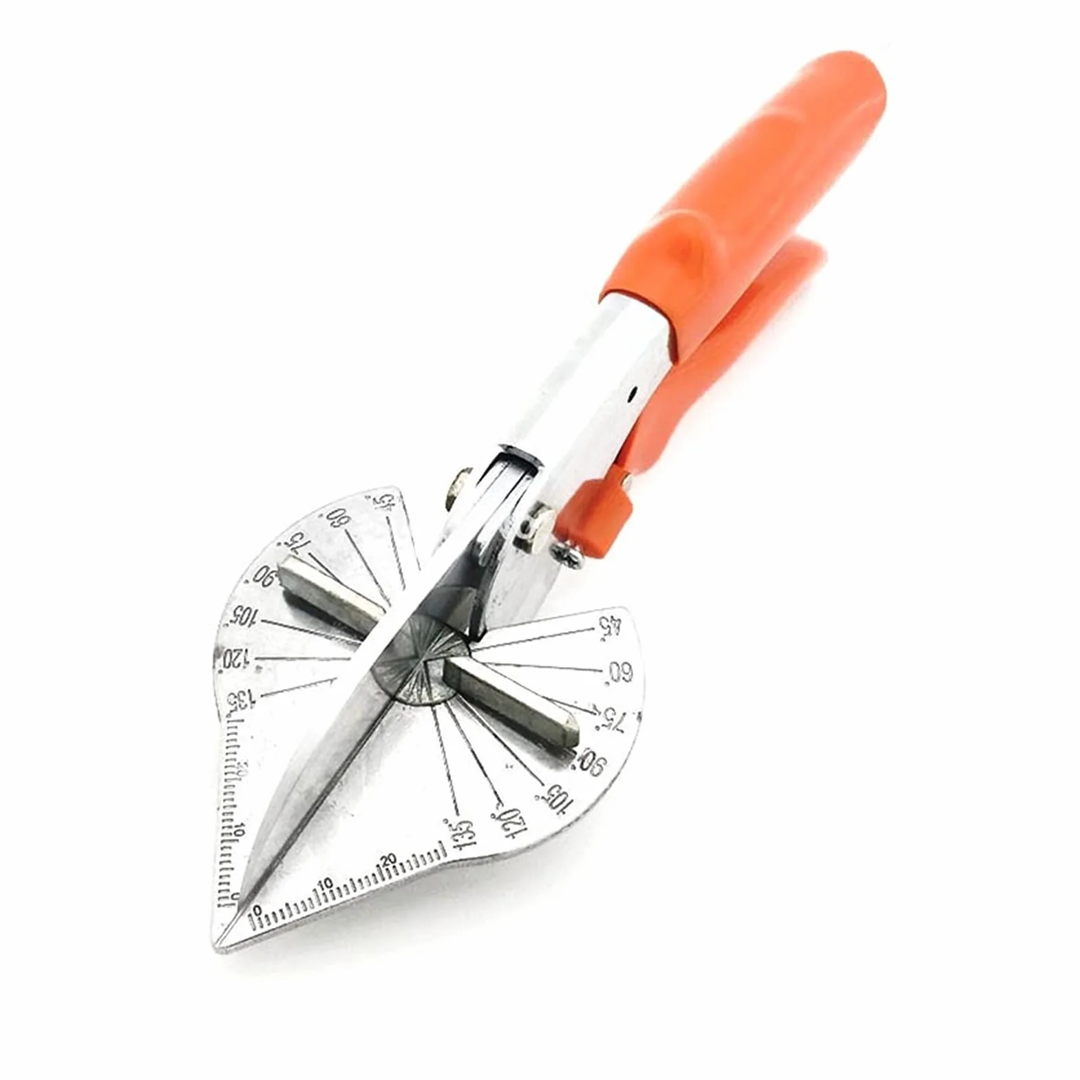 Obcinak do rur, 45-120 stopni Multi kątowy Miter Siding Drut Kanał, PVC PE. Wąż do rur z tworzywa sztucznego nożyczki sprzątanie narzędzia hydrauliczne(Pliers)