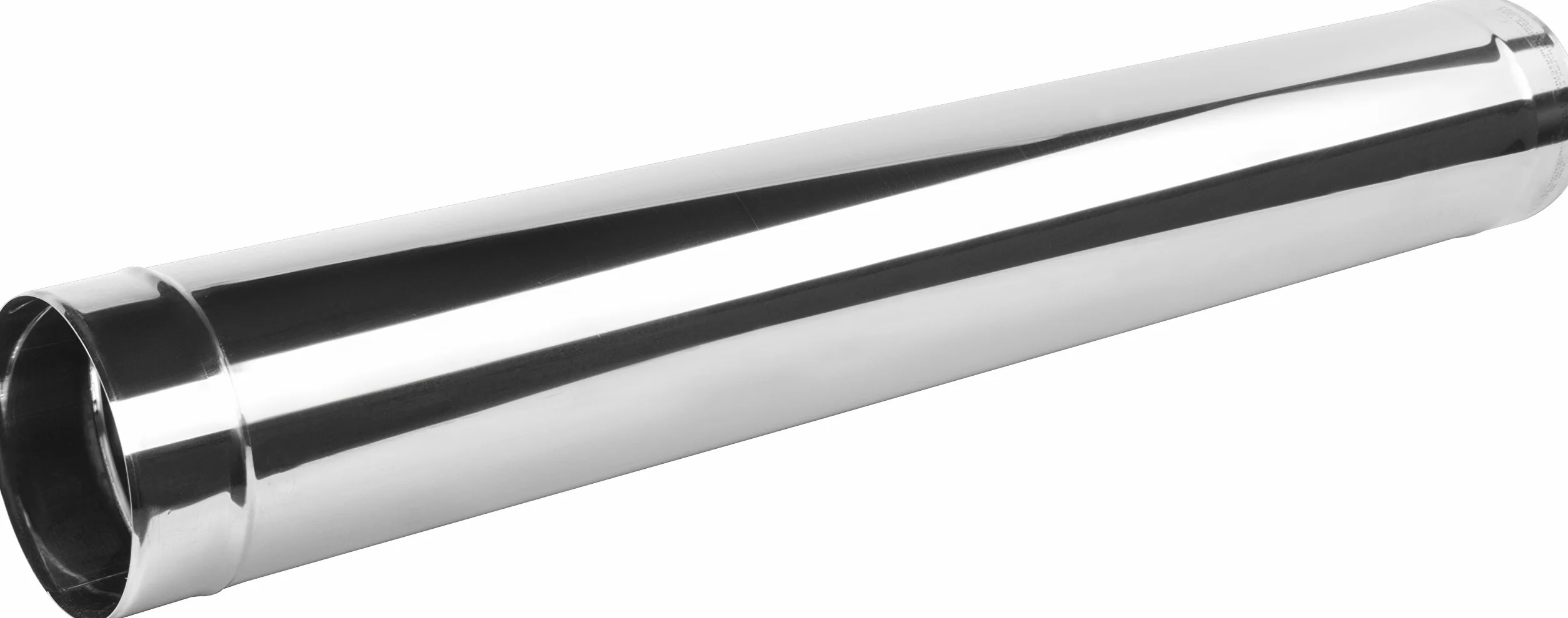Przewód kominowy ze stali nierdzewnej 180 mm sztywna rura kanałowa 1 m