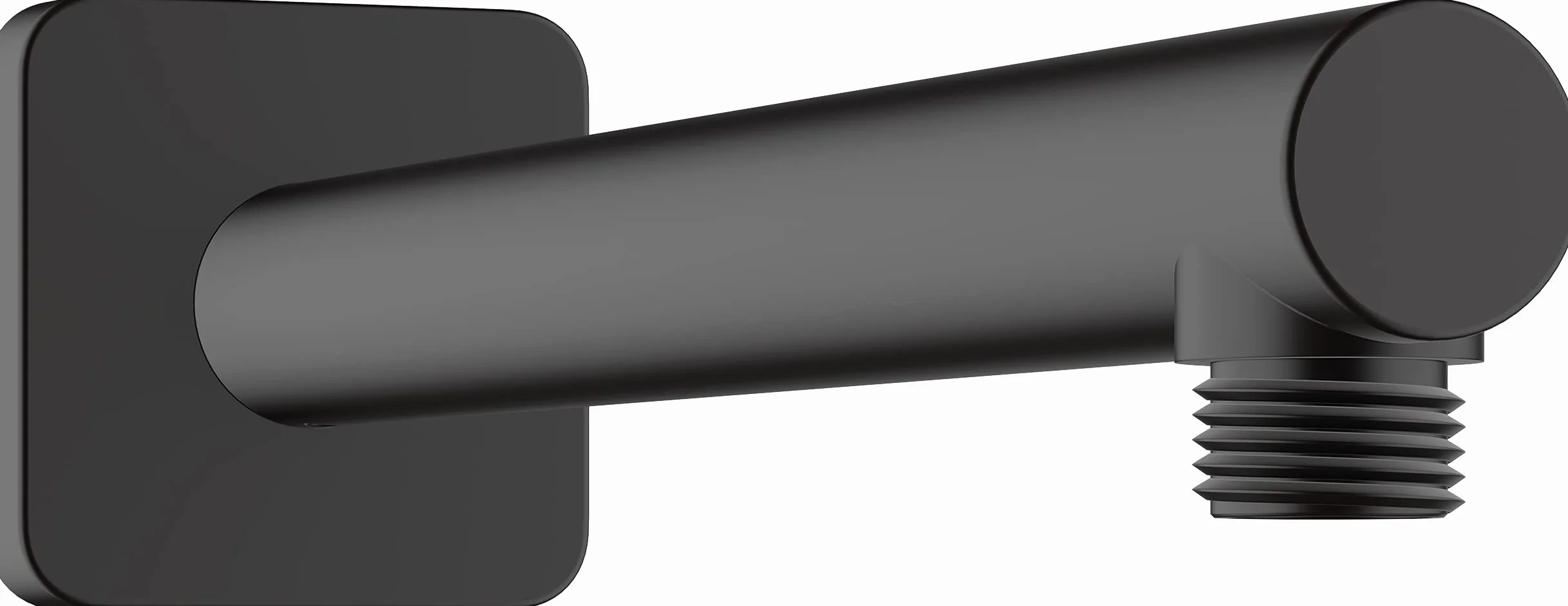 Hansgrohe Vernis Shape Ramię prysznicowe 24 cm, czarny matowy, 26405670