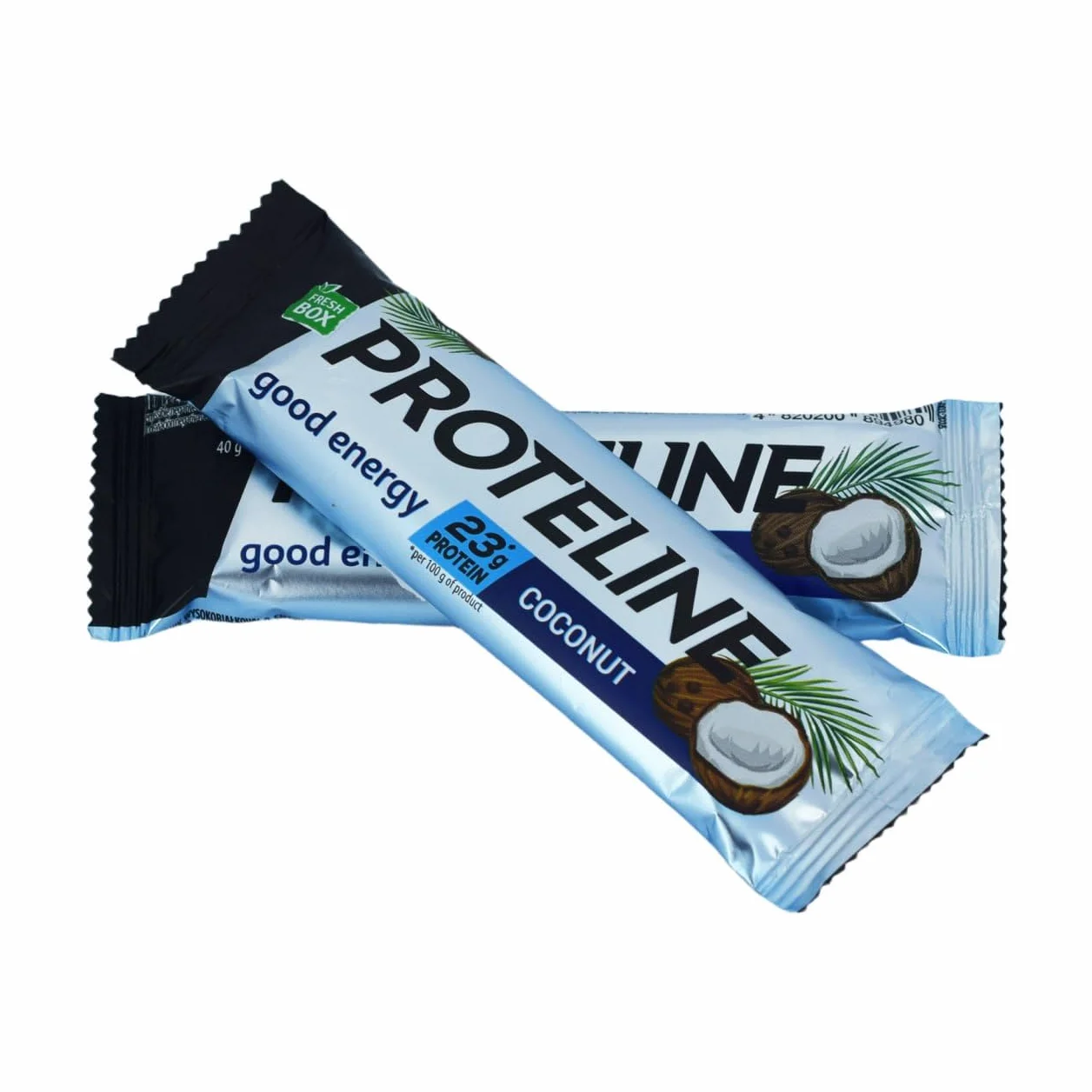 Baton Proteinowy Kokos 24×40 g ProteLine – Batony Proteinowe 23% Białka