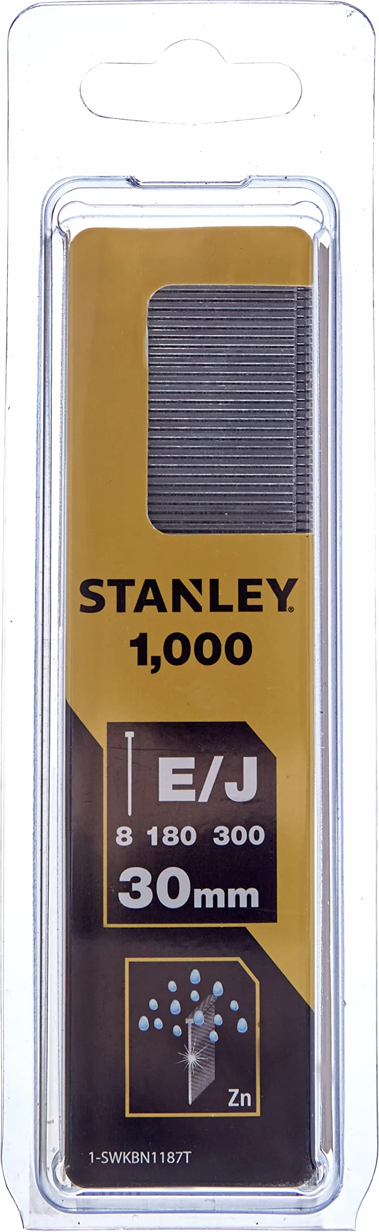 STANLEY 1-SWKBN1187T Gwóźdź 30 mm Pudełko 1000 sztuk