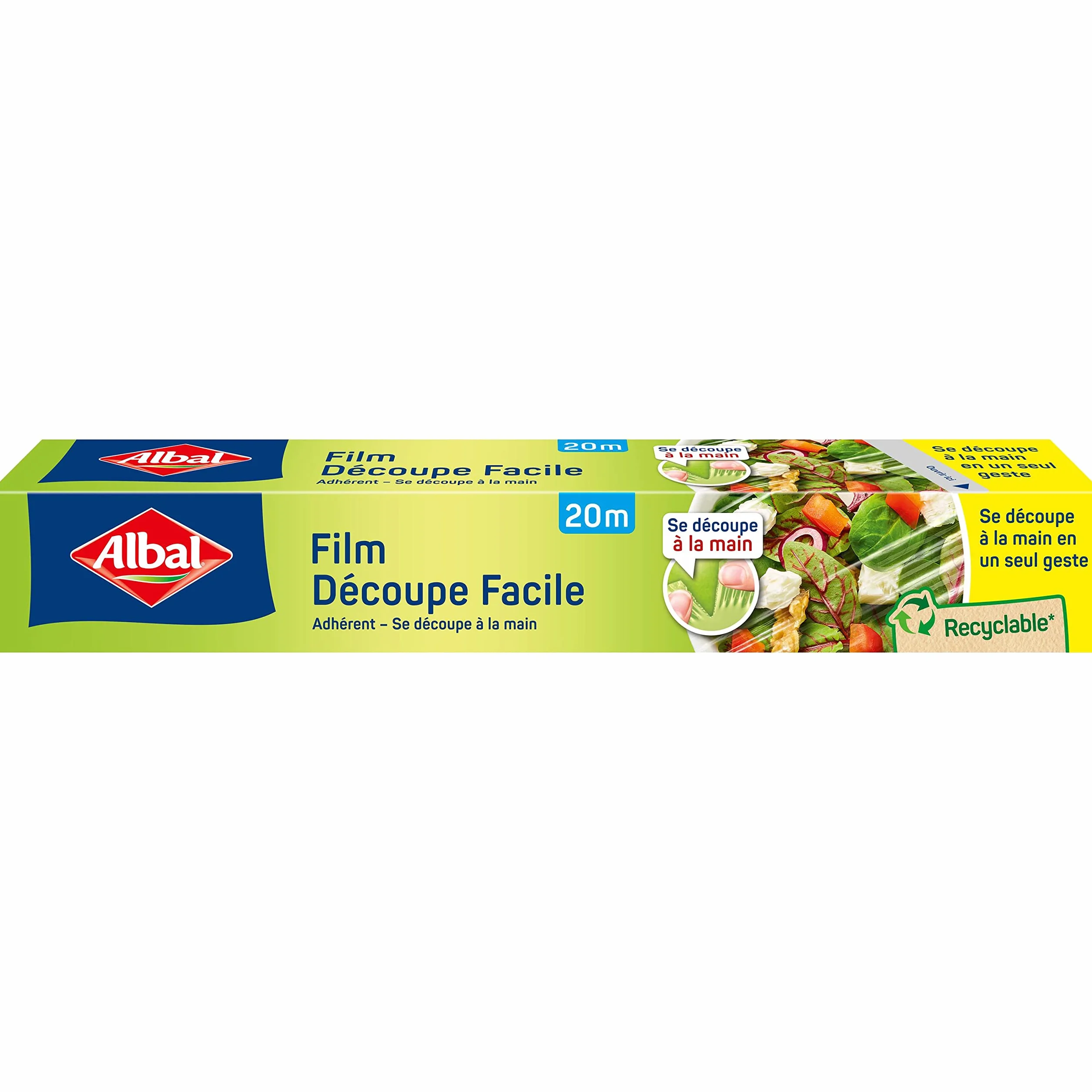 Albal 4008871210760 Folia Spożywcza, Przezroczysty, 20 m