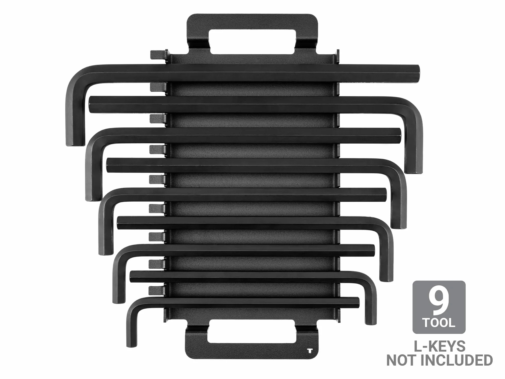 TEKTON 9-narzędziowy sześciokątny stojak na klucze L (11-19 mm) | OKH62502