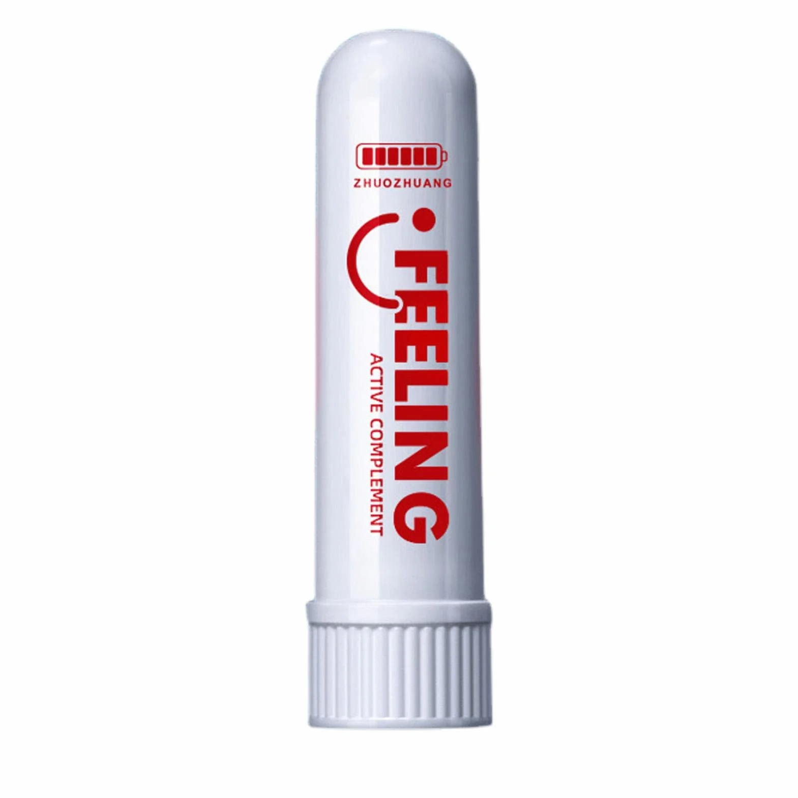 Generisch Inhalator do nosa z miętą do nosa, redukcja stresu, aromaterapia, inhalator do nosa – 1,8 ml inhalator do nosa do odświeżenia umysłu, eliminuje senność, zwiększa koncentrację