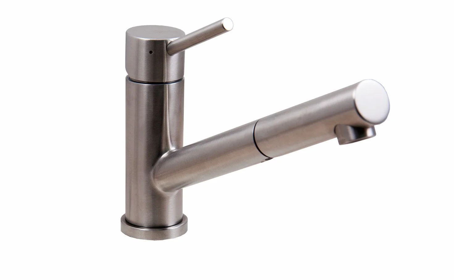 Villeroy & Boch Como Shower Window | Wysokociśnieniowa bateria kuchenna z wyciąganą słuchawką prysznicową i montażem na okno | masywna stal nierdzewna | 925800LC
