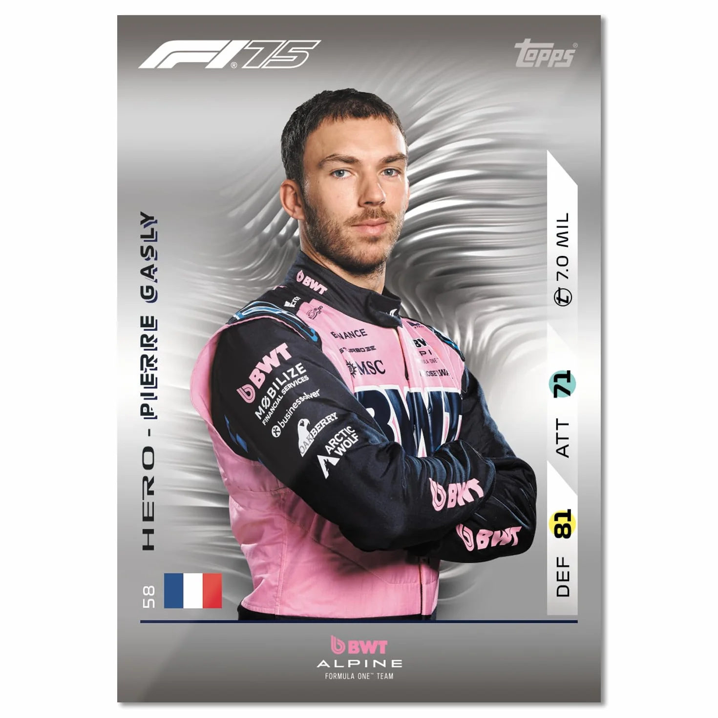Topps Turbo Attax Formula 1 2025 – Value Box – zawiera 31 kart Turbo Attax w tym edycję limitowaną.