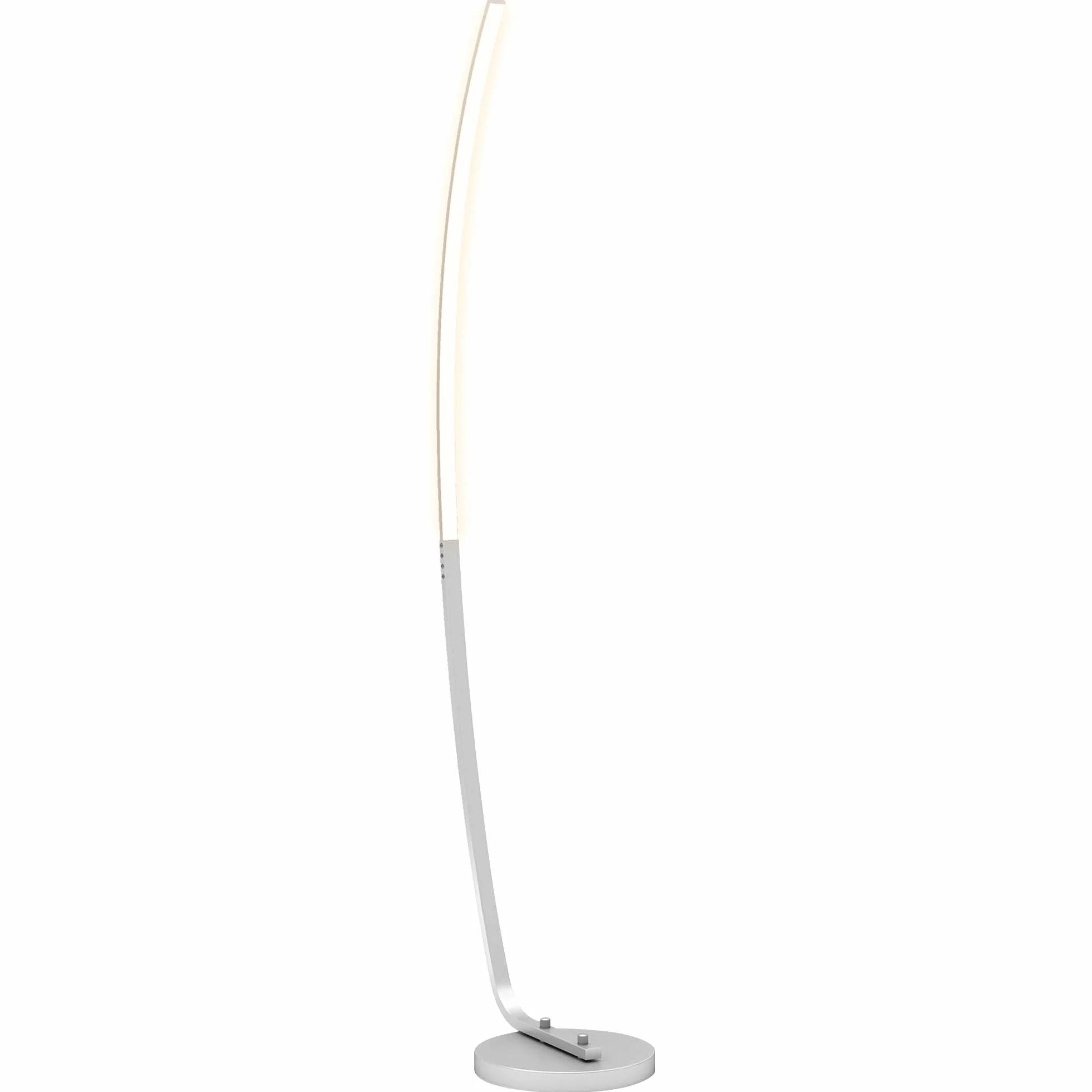 HOMCOM Lampa podłogowa do salonu, współczesna lampa do salonu LED z 3 poziomami regulacji jasności, przełącznik nożny, lampa podłogowa do salonu, sypialni, gabinetu,