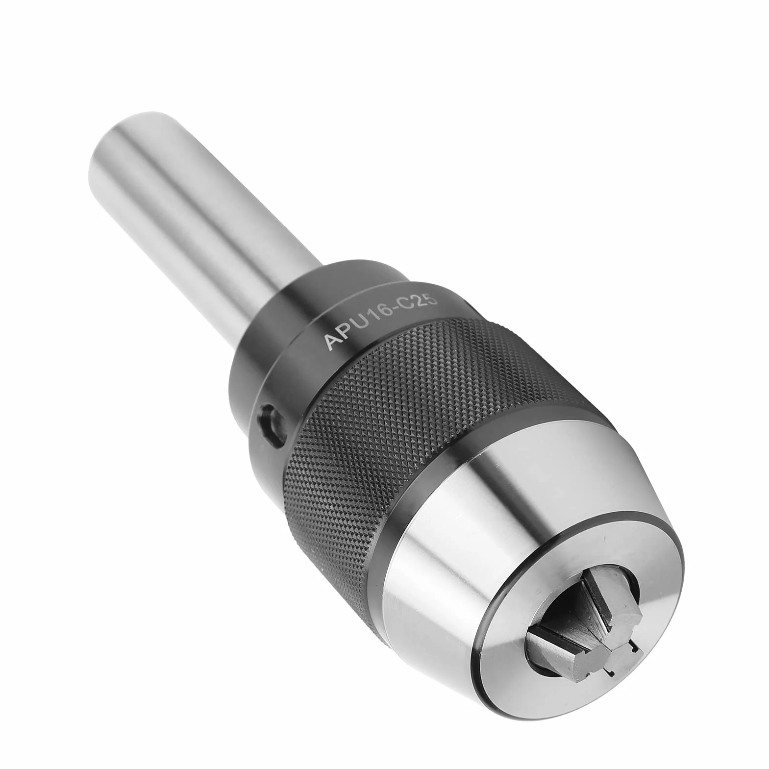 Uchwyt wiertarski Zintegrowana samozaciskowa frezarka z chwytem prostym Tuleja zaciskowa APU16 C25 Wysoka precyzja 0,08 mm Zakres mocowania 1 13 mm dla frezarki Przetwarzanie