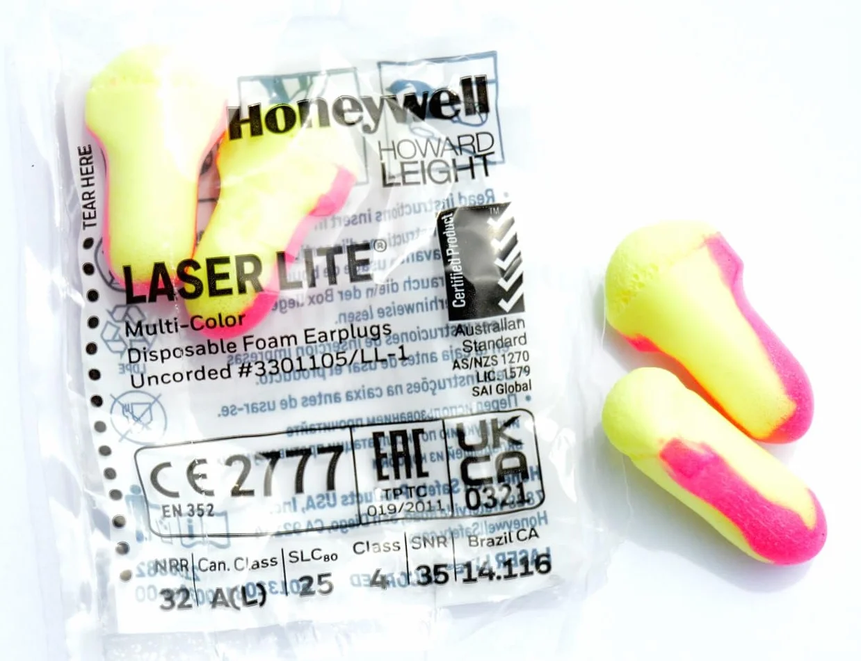 Howard Leight Laser Lite miękkie piankowe zatyczki do uszu - SNR 35db (30 par)