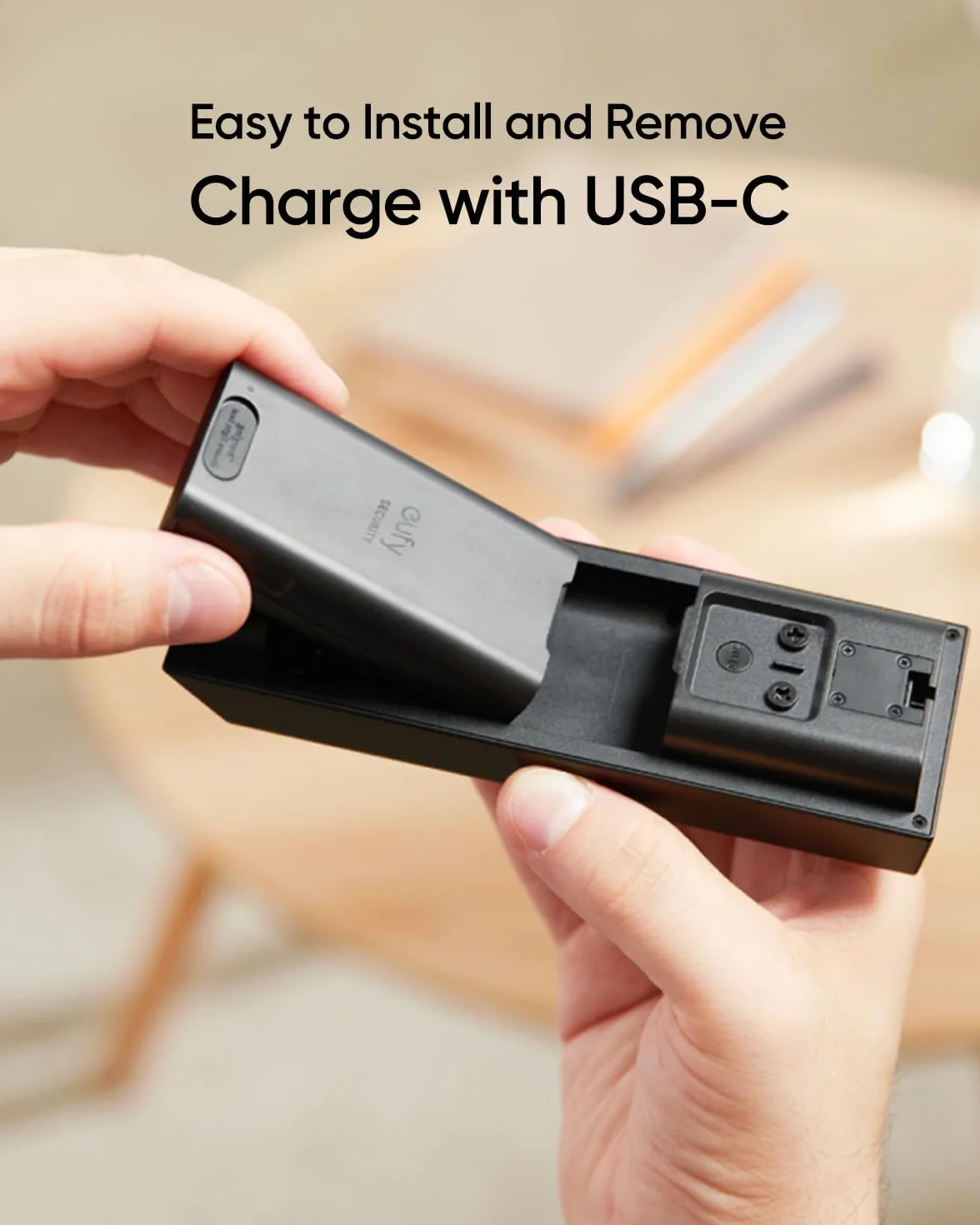 eufy Akumulator 6500mAh USB-C do eufy Video Doorbell E340