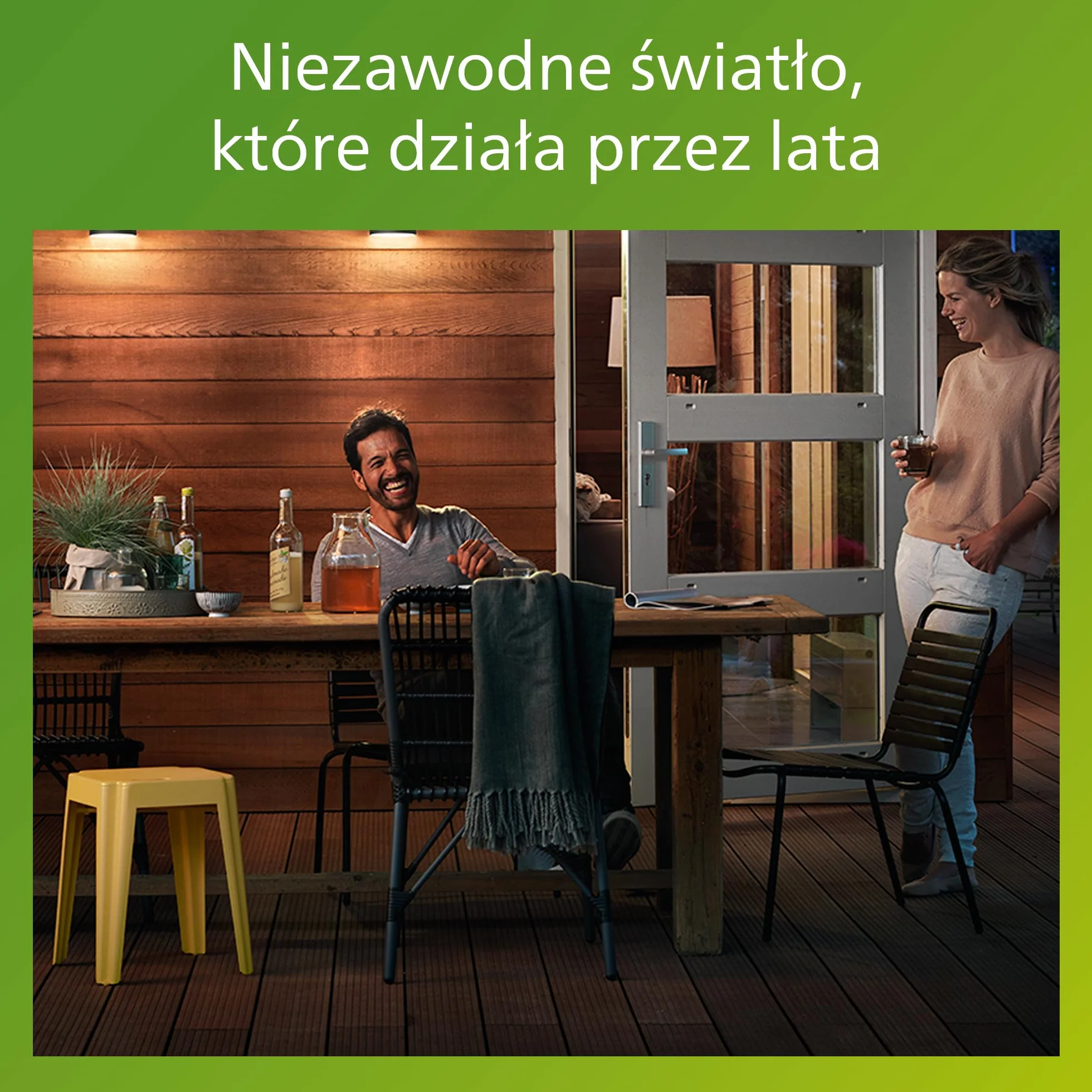 Philips Lois Zewnętrzna Lampa Floodlight z Czujnikiem, 30 W, 3000 K, Czarna