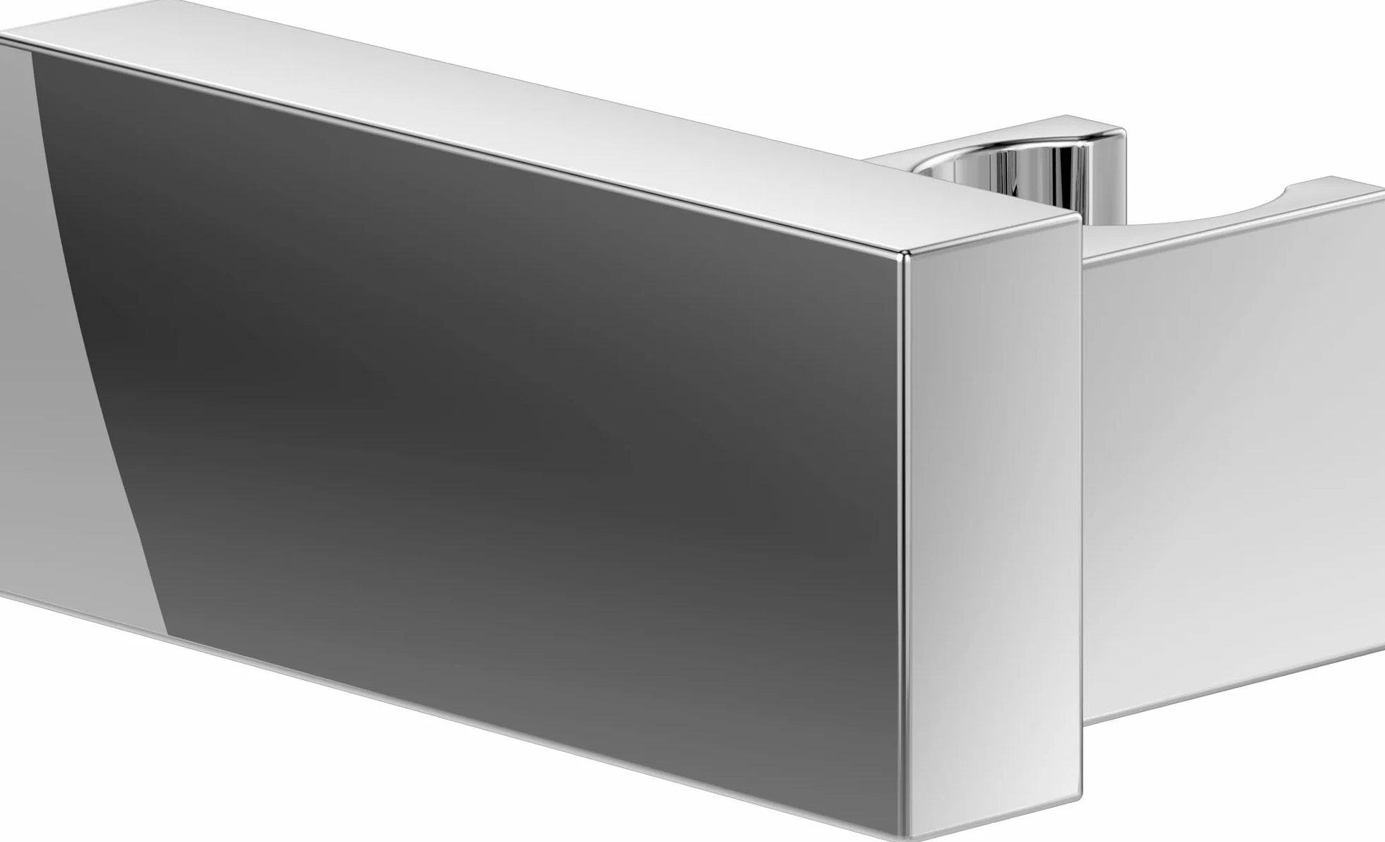 Villeroy & Boch Uniwersalny uchwyt na słuchawkę prysznicową, uchwyt prysznicowy do montażu na ścianie, uchwyt prysznicowy z wytrzymałego mosiądzu, kompatybilny z wieloma słuchawkami prysznicowymi,