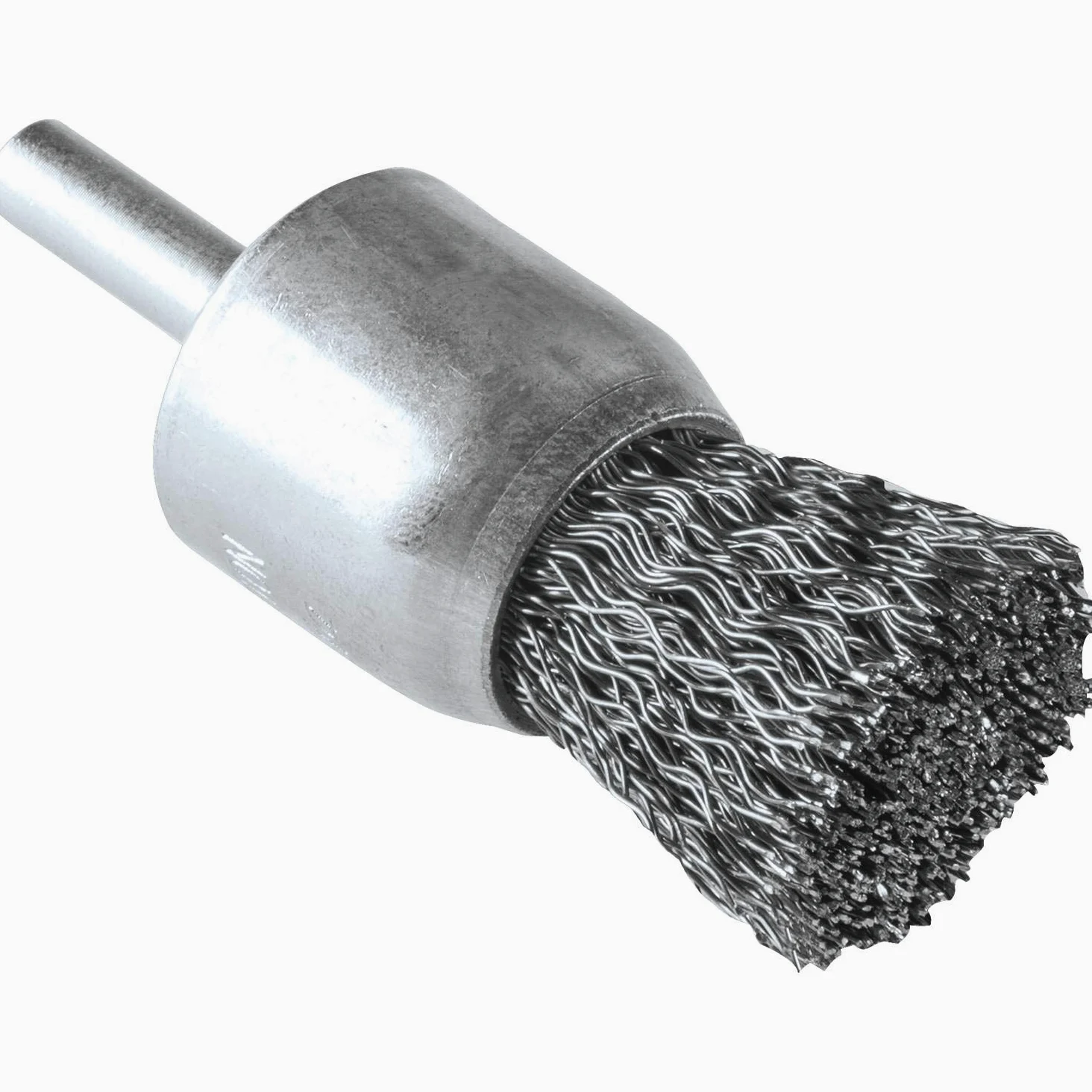 Makita B-63030 2,5 cm Zaciskana szczotka z końcówką drucianą, trzpień prosty 1/4 cala