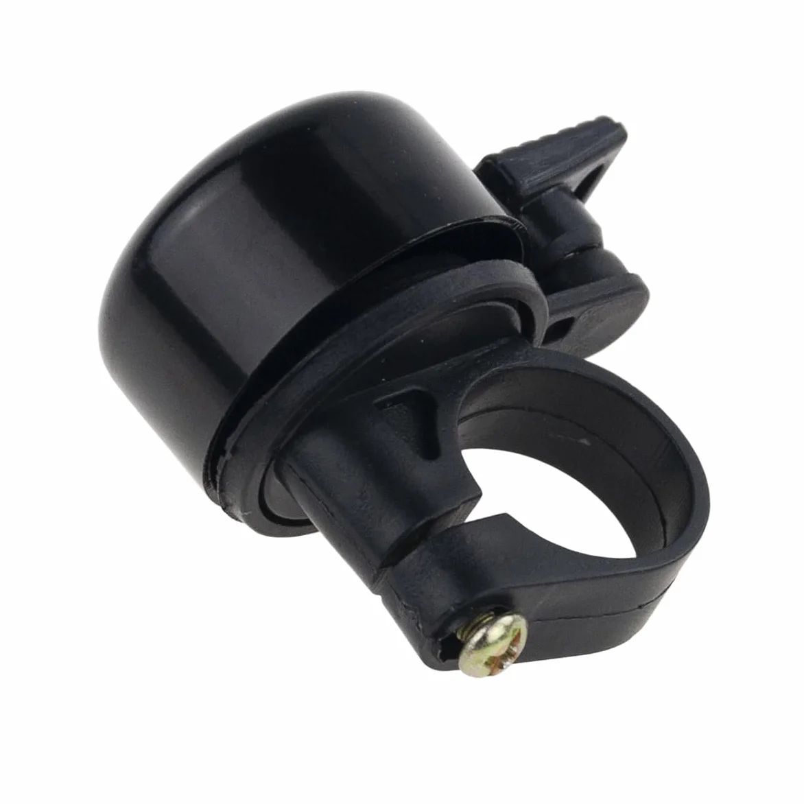 Dzwonek rowerowy MartOm Metalowy, Mechaniczny, Głośny URBAN, Mini dzwonek rowerowy Dzwonek rowerowy Mountainbike Głośny, Wytrzymały MTB Dzwonek rowerowy dla dzieci i dorosłych - Czarny