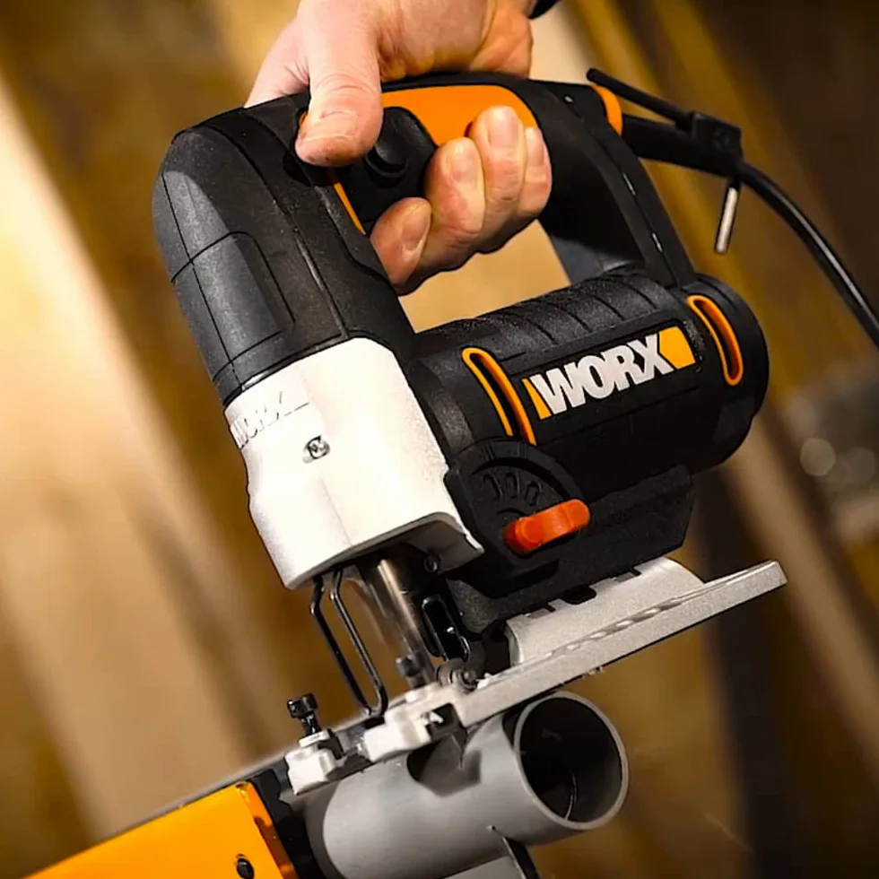 WORX WX478.1 wyrzynarka 650 W wahadłowa z elektroniką obrotową