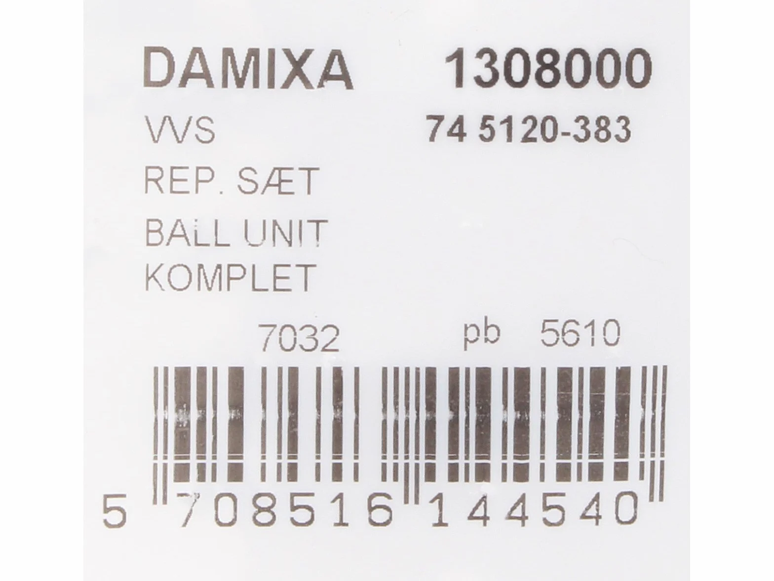Damixa Zapasowy wkład kulkowy 13080 - do Jowisza Apollo
